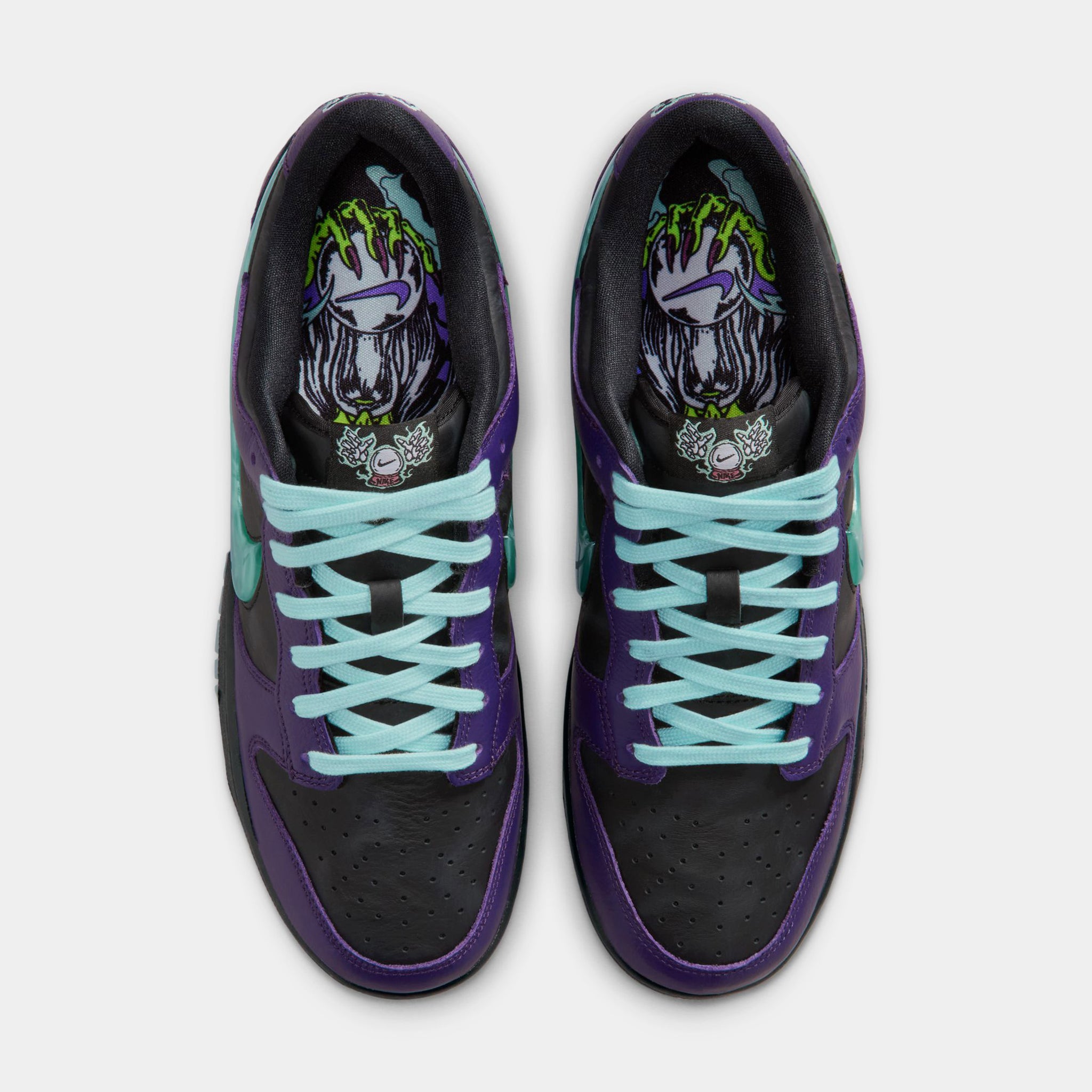 Nike Dunk Low Retro Halloween Mens Lifestyle Shoes Black Grand 