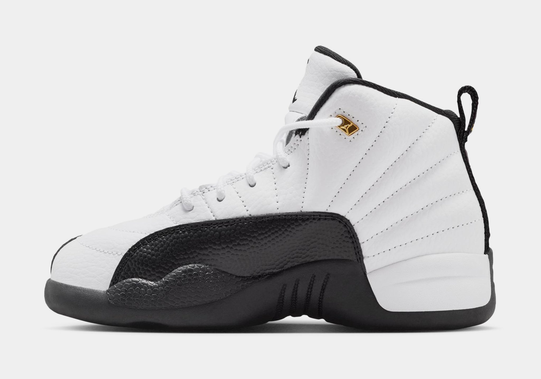 Jordan Air Jordan 12 Retro Taxi Preschool Lifestyle Shoes White 