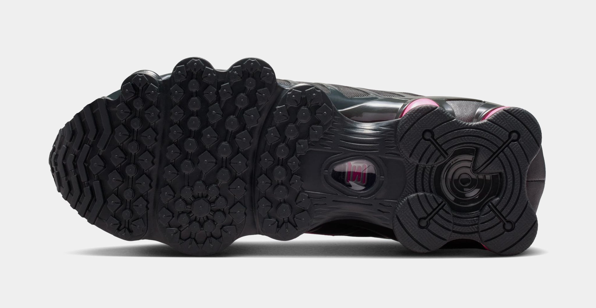 Nike Shox TL Womens Running Shoes Off Noir Hyper Pink Metallic 