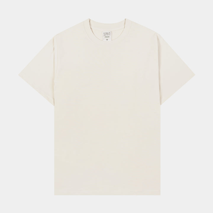 Sacré Solid Tee Womens Short Sleeve Shirt Oat SCRT03 – Shoe