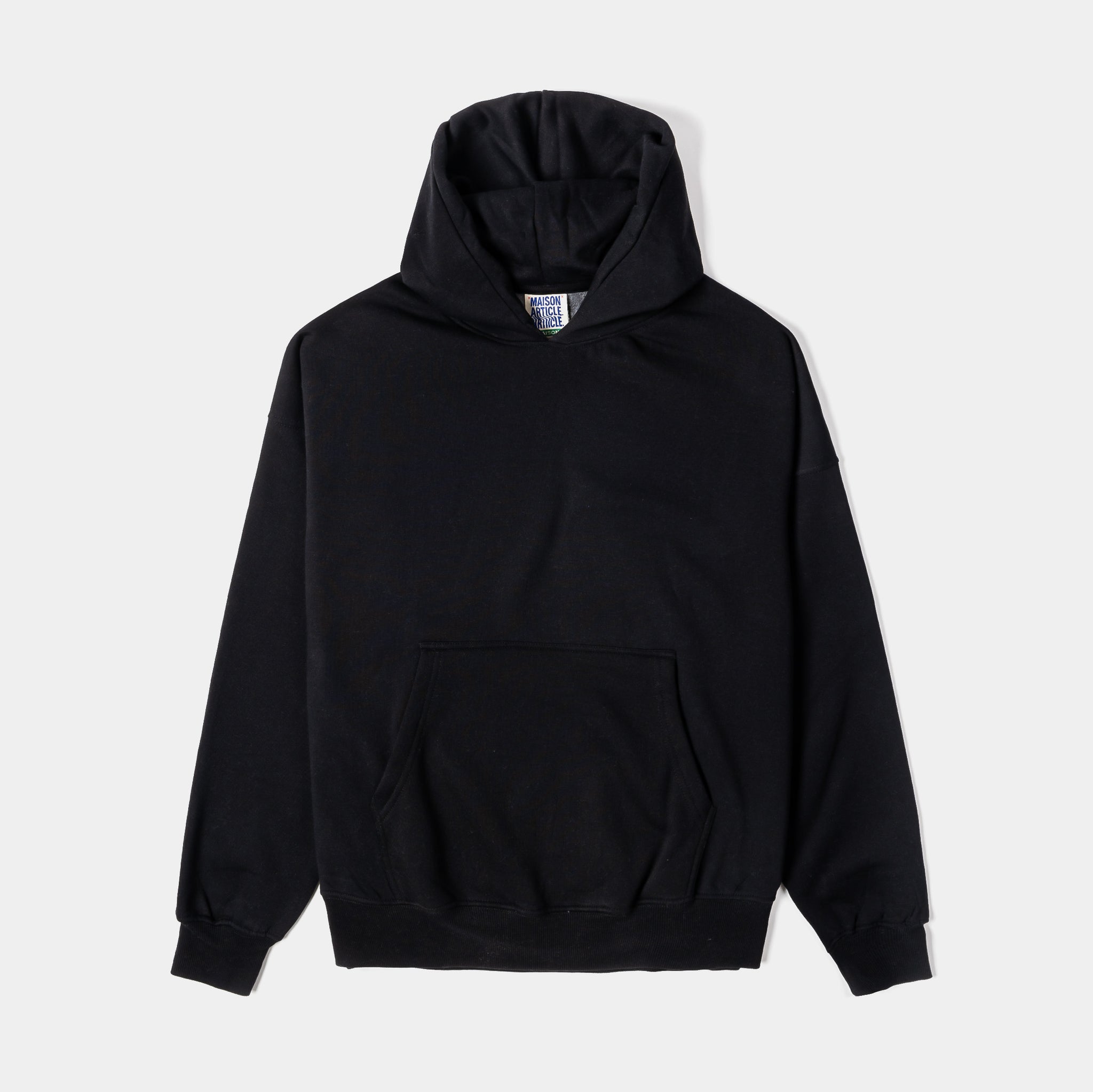 Maison Article Pullover Fleece Mens Hoodie Black MAPH104 – Shoe Palace