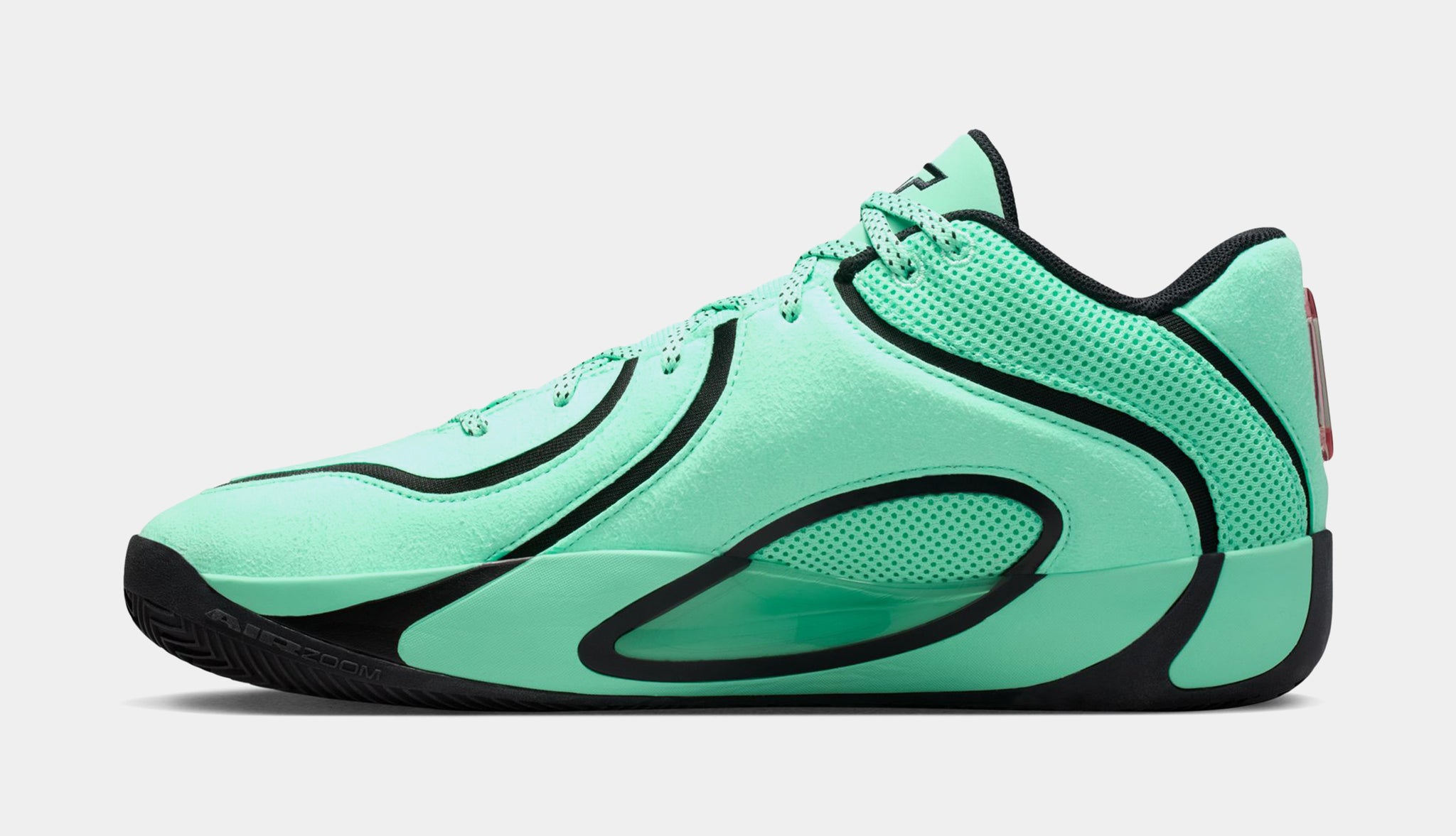 Jordan Tatum 4 Green Glow Mens Basketball Shoes Green Glow Black