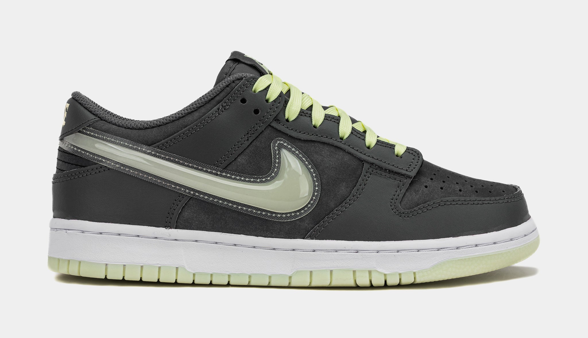 Nike Dunk Low Glow In The Dark Grade School Lifestyle Shoes Iron