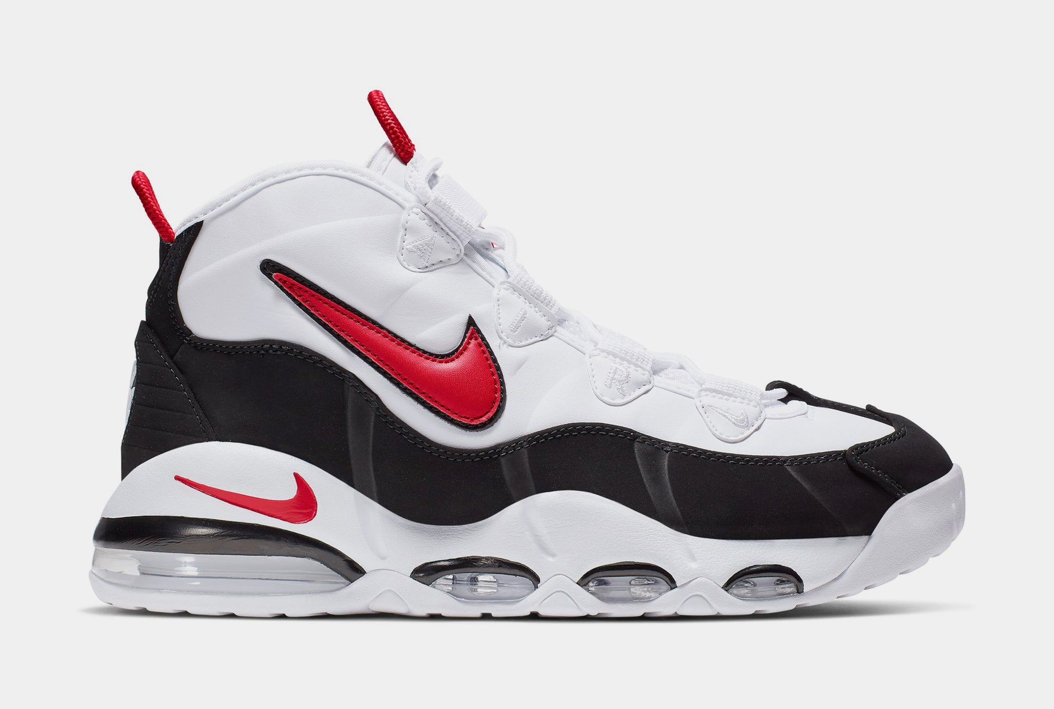 Nike Air Max Uptempo 95 Mens Lifestyle Shoes White University Red