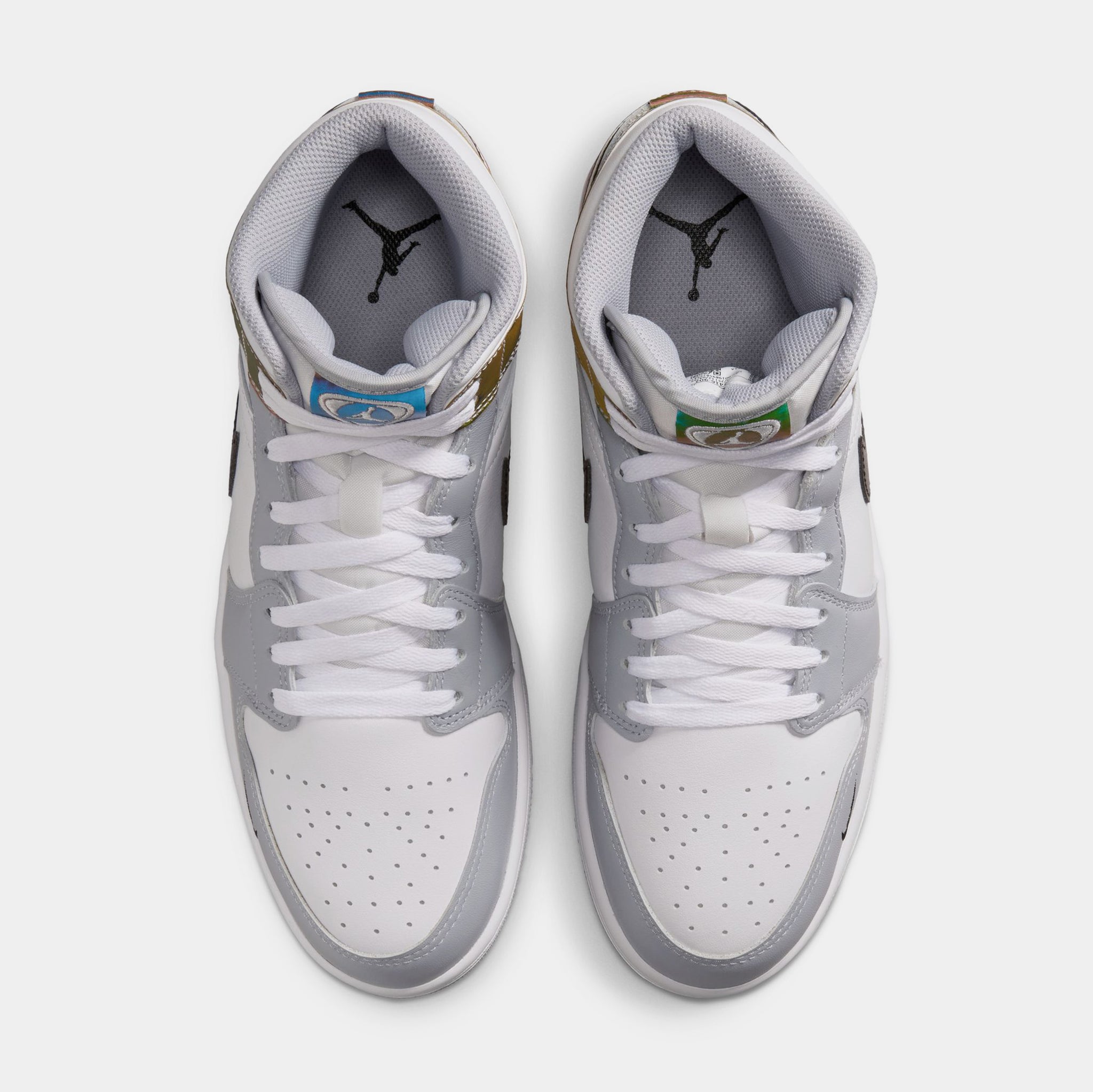 Jordan Air Jordan 1 Mid SE Mens Lifestyle Shoes Black White  display picture 2
