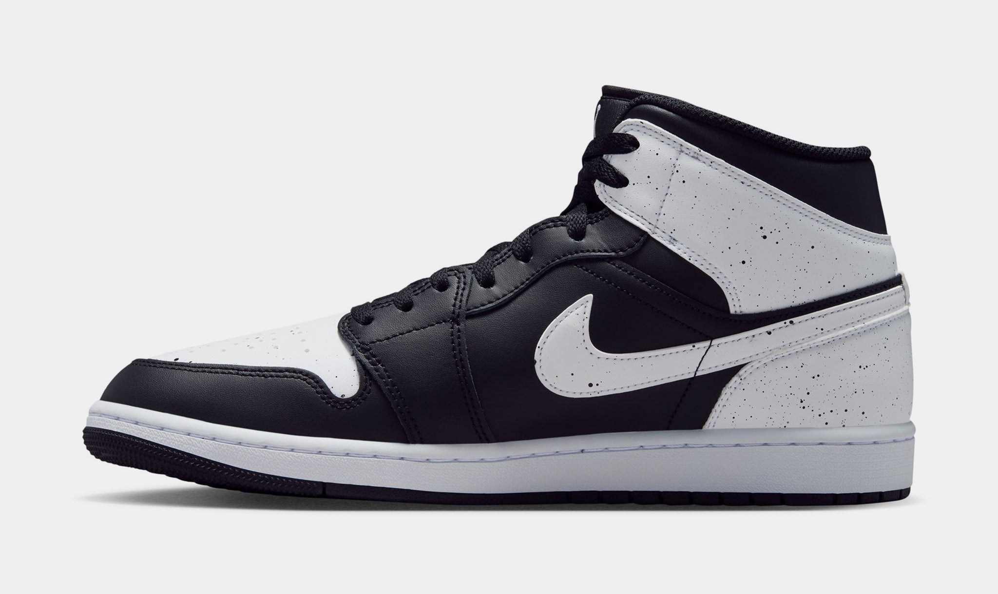 Jordan Air Jordan 1 Mid SE Oreo Mens Lifestyle Shoes Black Black