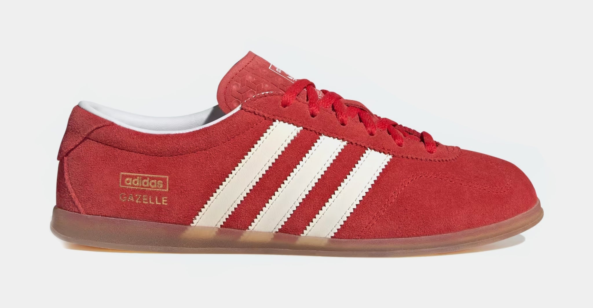 adidas gazelle silver green womens adidas Originals Gazelle Lo Pro Shoes Better Scarlet JR5744