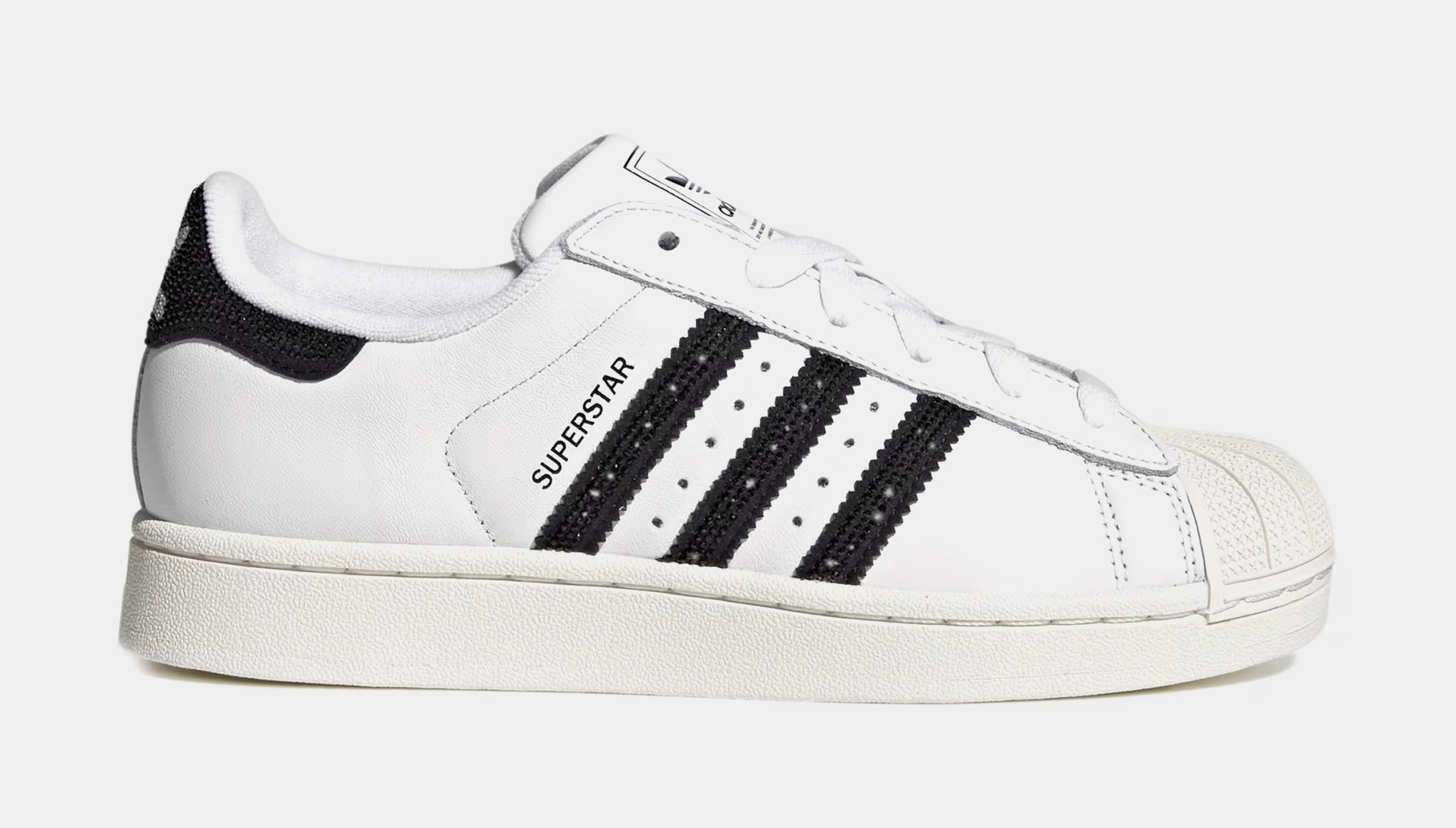 adidas gazelle silver green womens adidas Women's Superstar II Shoes, Size 9.5, Cream White/Better Scarlet/Gum main image 0