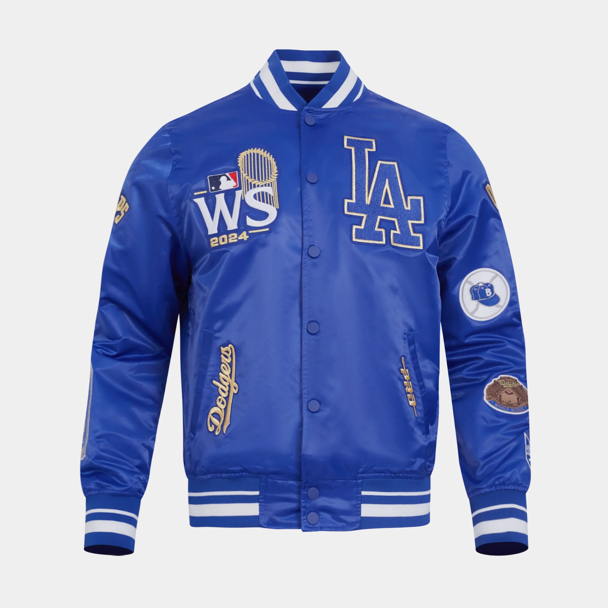 Shoe Palace Los Angeles Dodgers World Series 2024 Rib Satin Mens