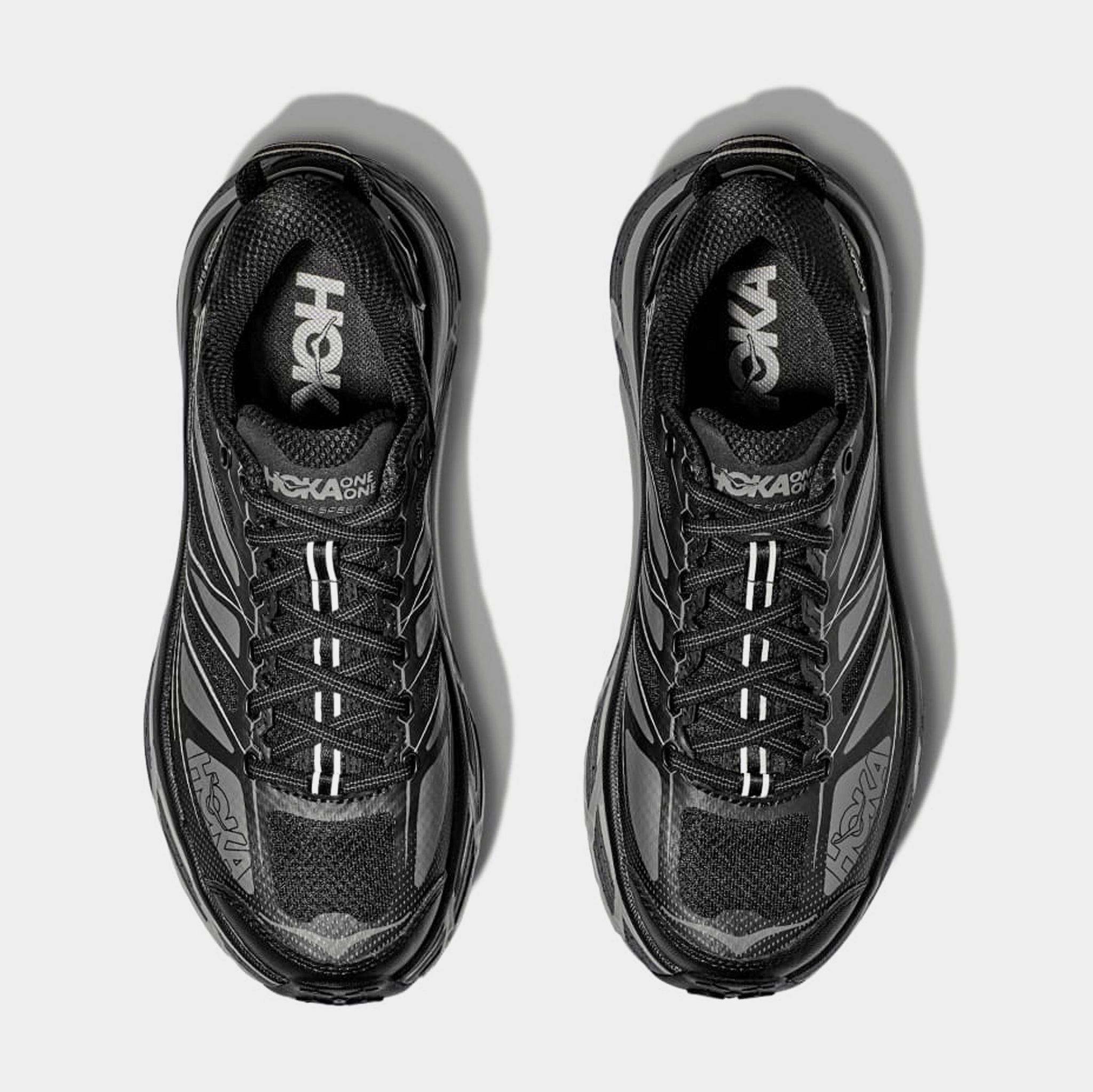 Brand-New Hoka One One U Mafate Speed 2 Black Castlerock Running Shoes Men\'s 12 Mafate Speed 2 Black | Castlerock – Above The Clouds main image 4