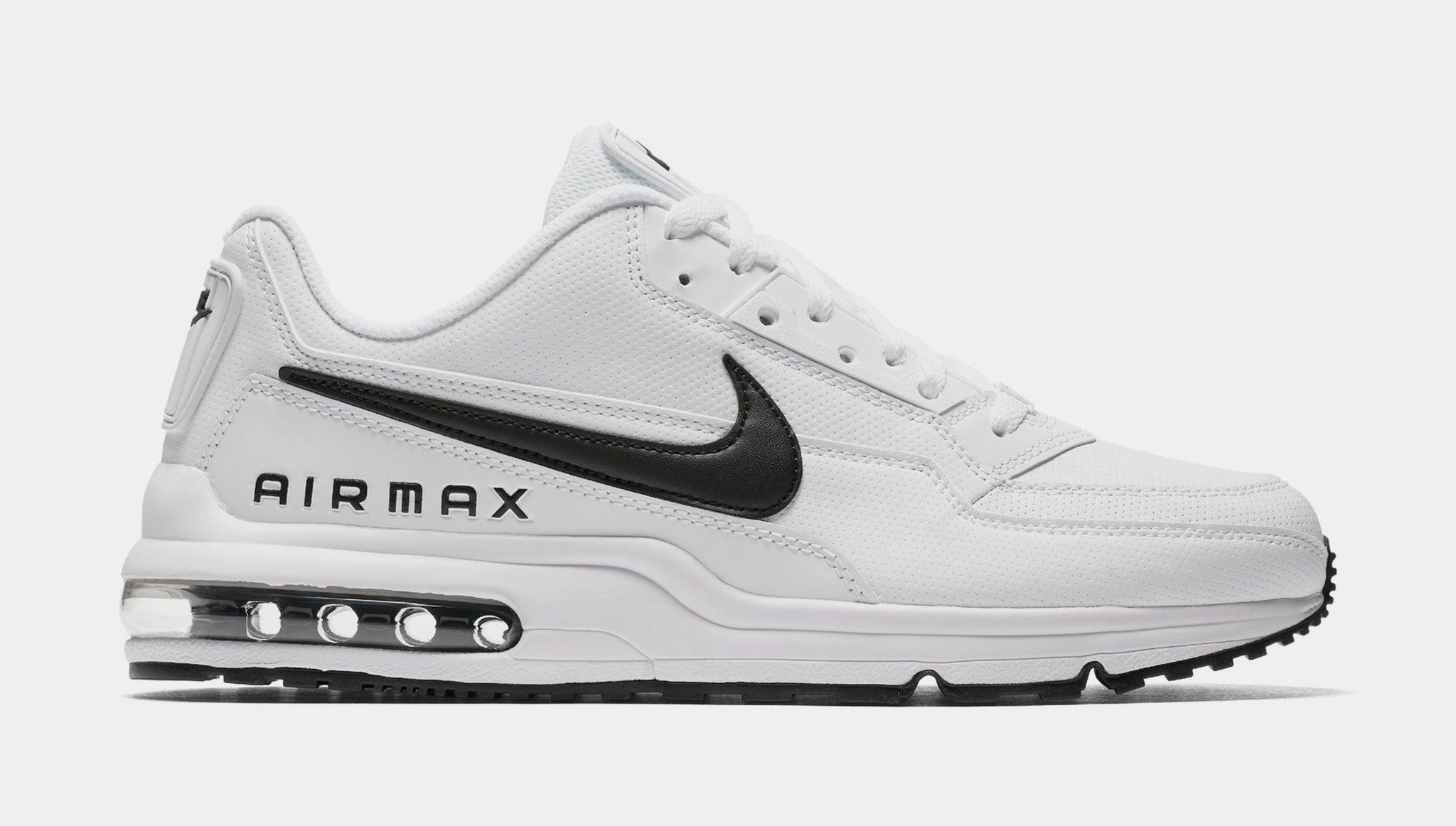 Nike Air Max LTD Mens Running Shoes White Black 687977-107