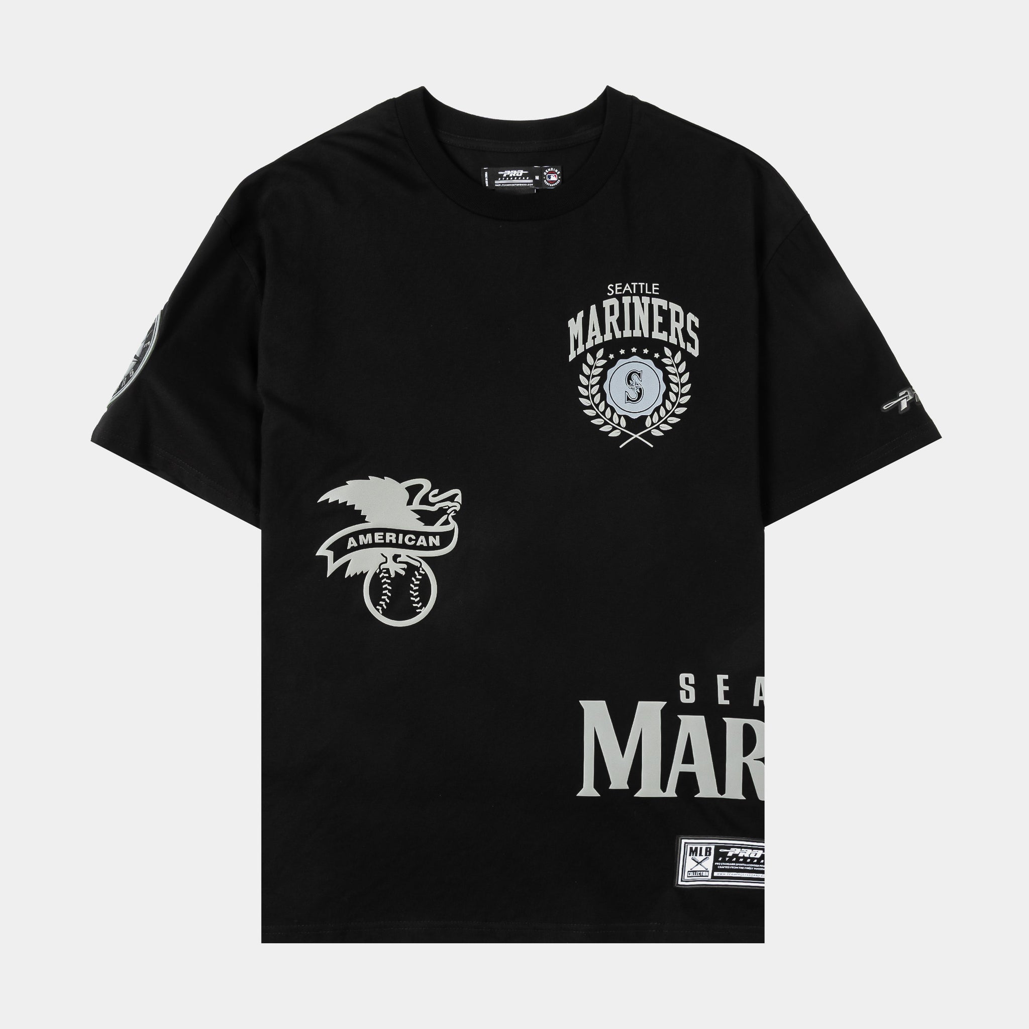 Pro Standard Seattle Mariners Street Team Drop Shoulder Mens Short