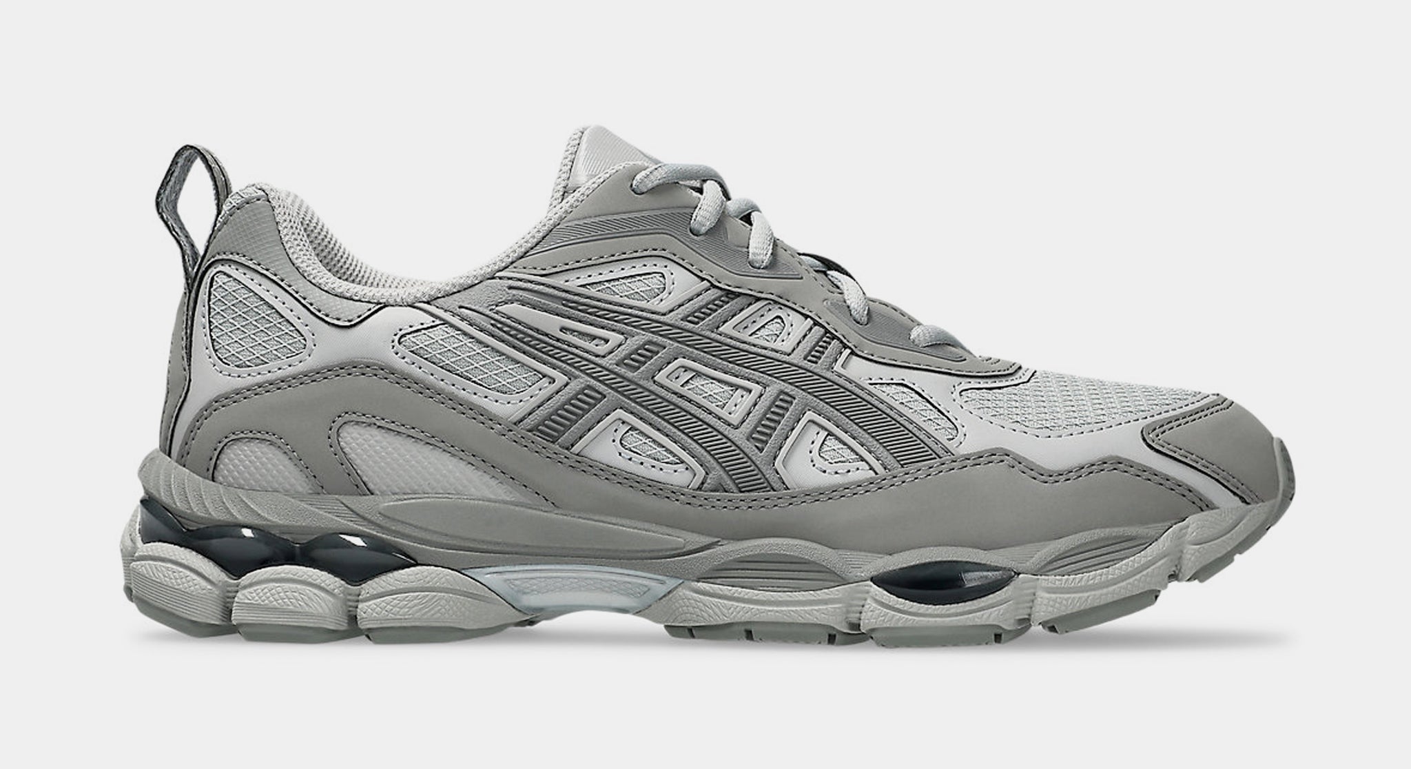 ASICS Gel NYC RGD Mens Running Shoes Cement Grey Clay Grey