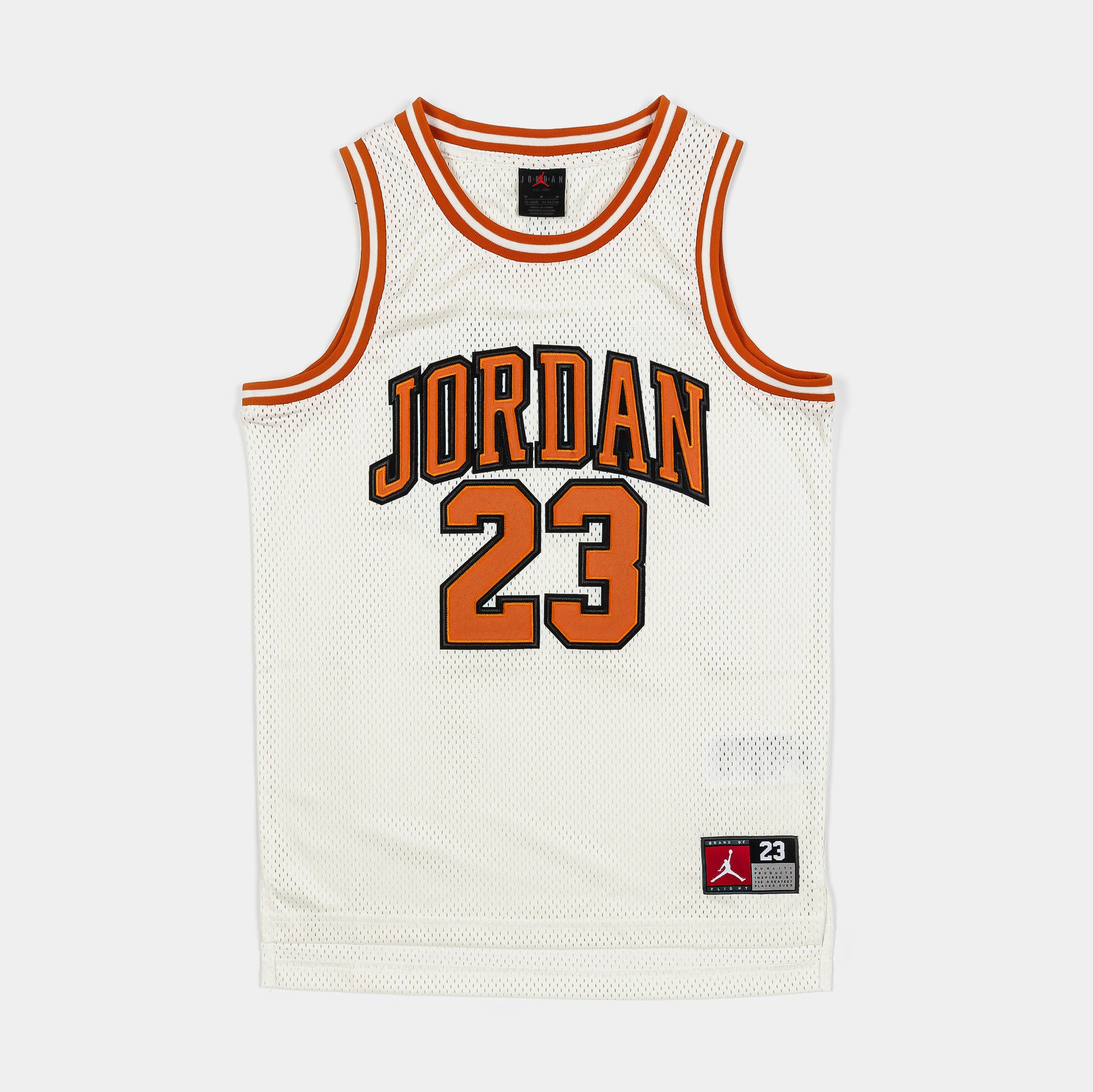Jordan/Nike/adidas/ ?Jersey Jordan JDN 23 AOP Grade School Jersey Black 95C655-KR5  main image 3