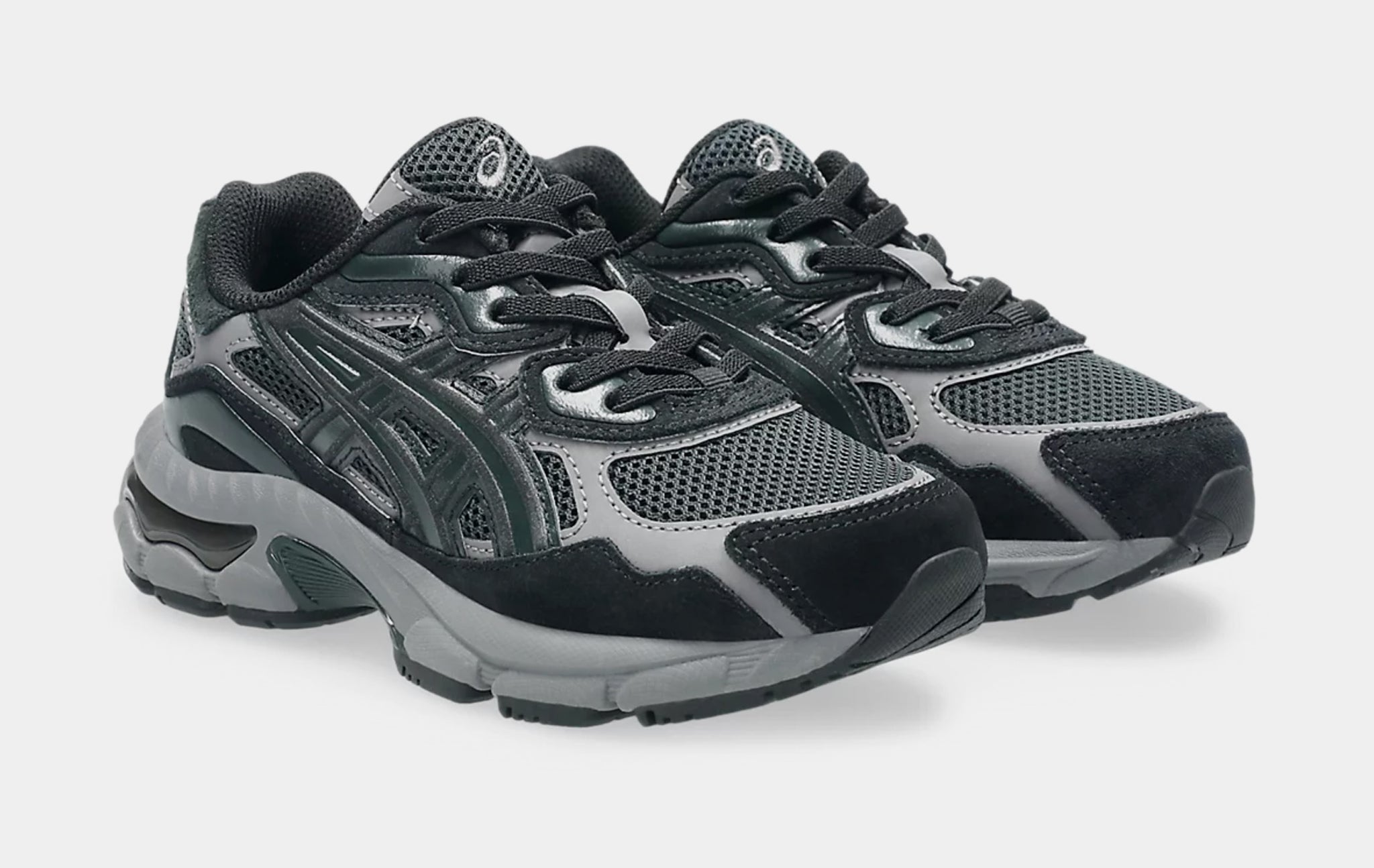 ASICS Gel NYC Preschool Running Shoes Graphite Grey Black