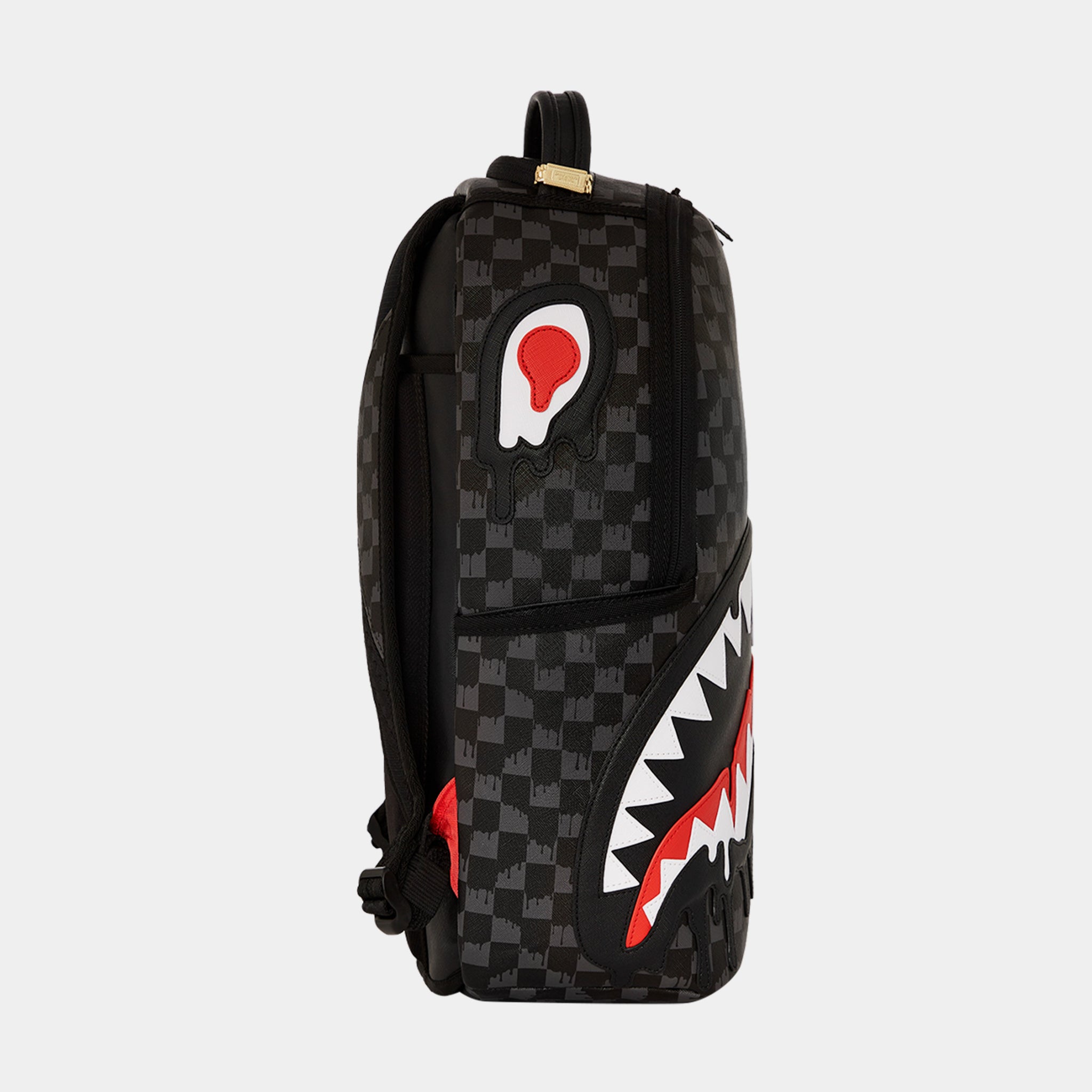 louis vuitton backpack shark In Paris Backpack Sprayground Louis Vuitton Shark Dripping Sharks In Paris  Mens Backpack (Grey/Black)