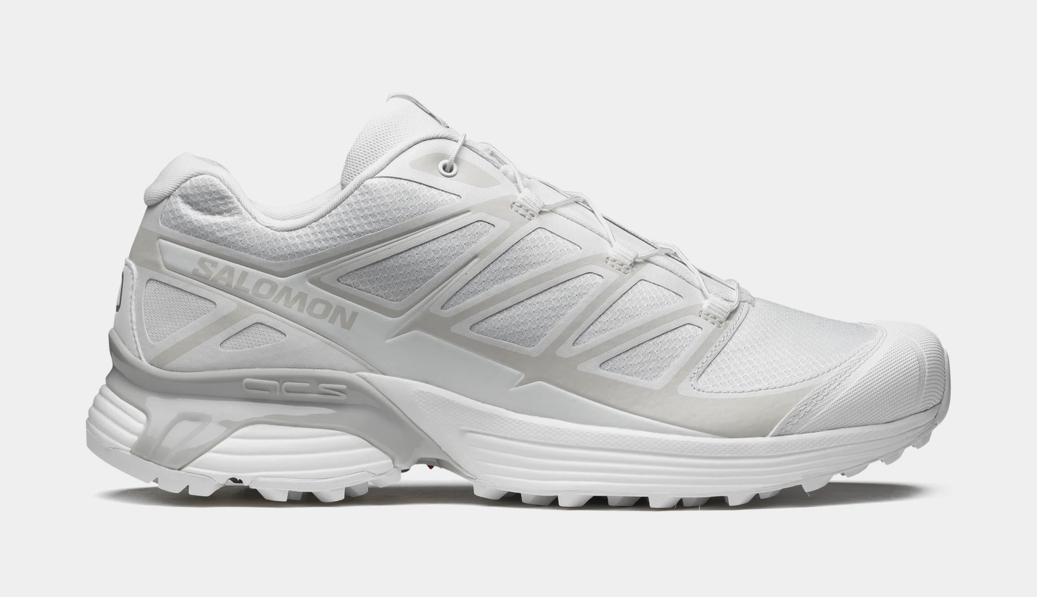 Salomon XT Pathway 2 Mens Running Shoes White White Metal 