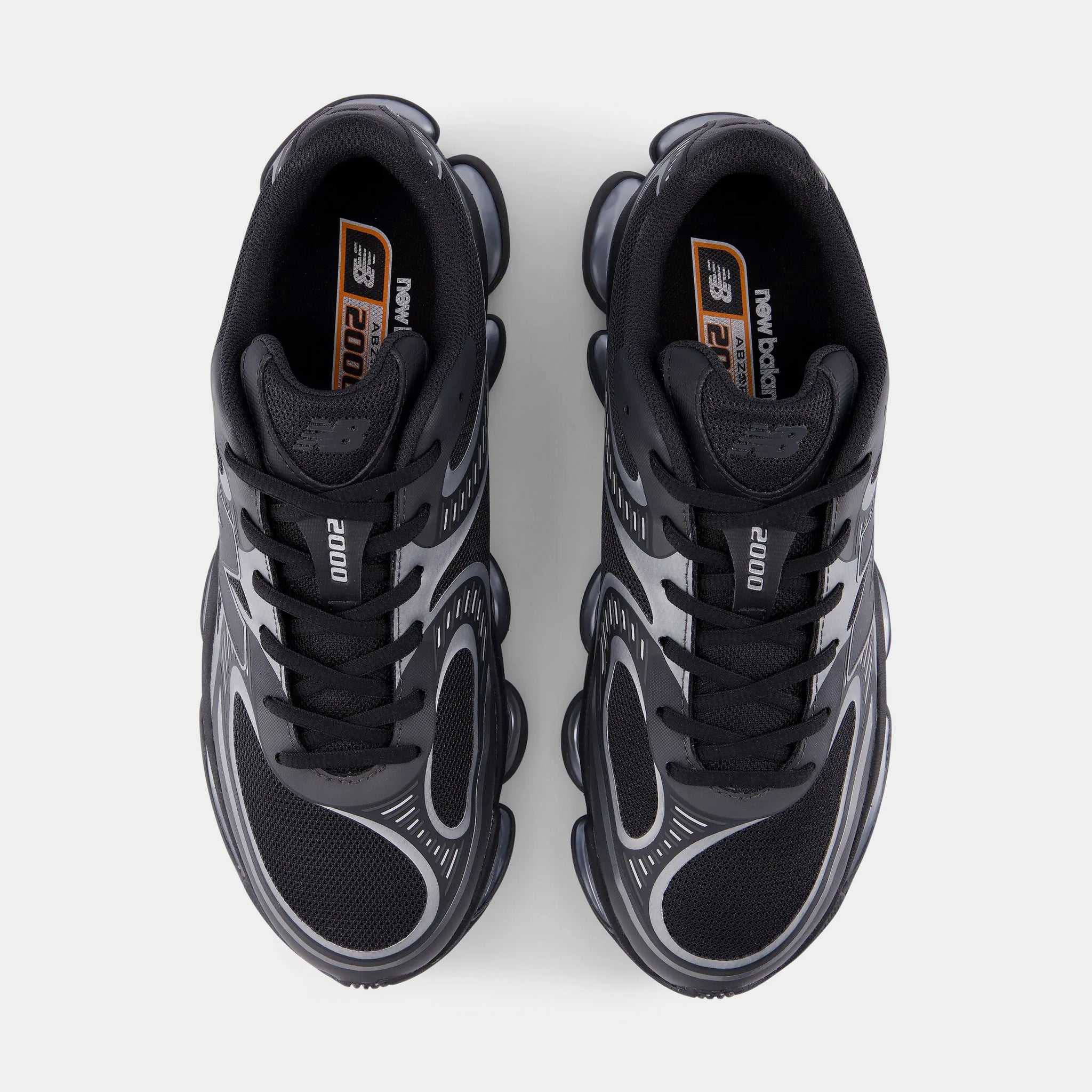 New Balance ABZORB 2000 Mens Running Shoes Black Silver  display picture 3