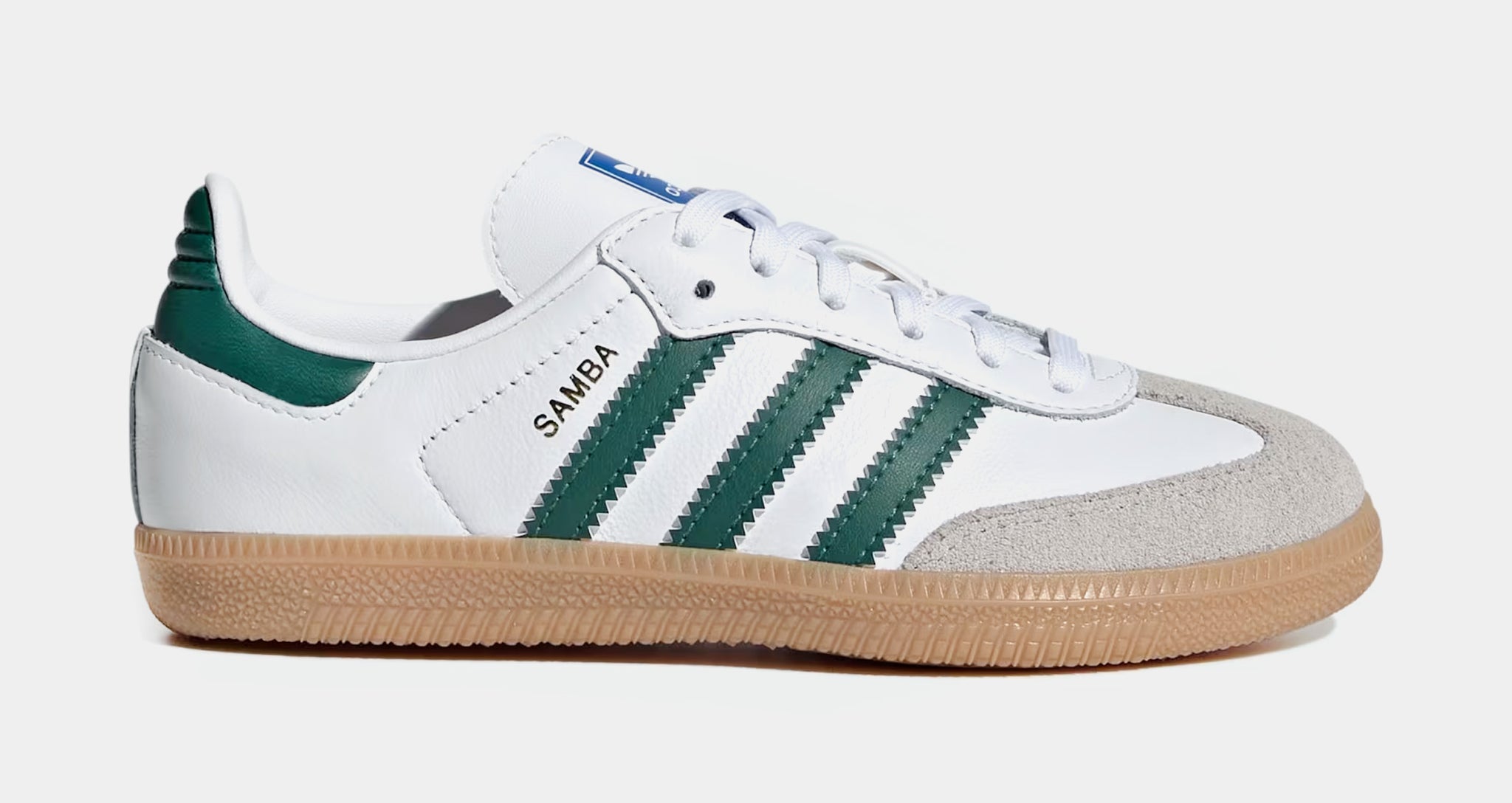 adidas Samba OG Preschool Lifestyle Shoes Cloud White Collegiate