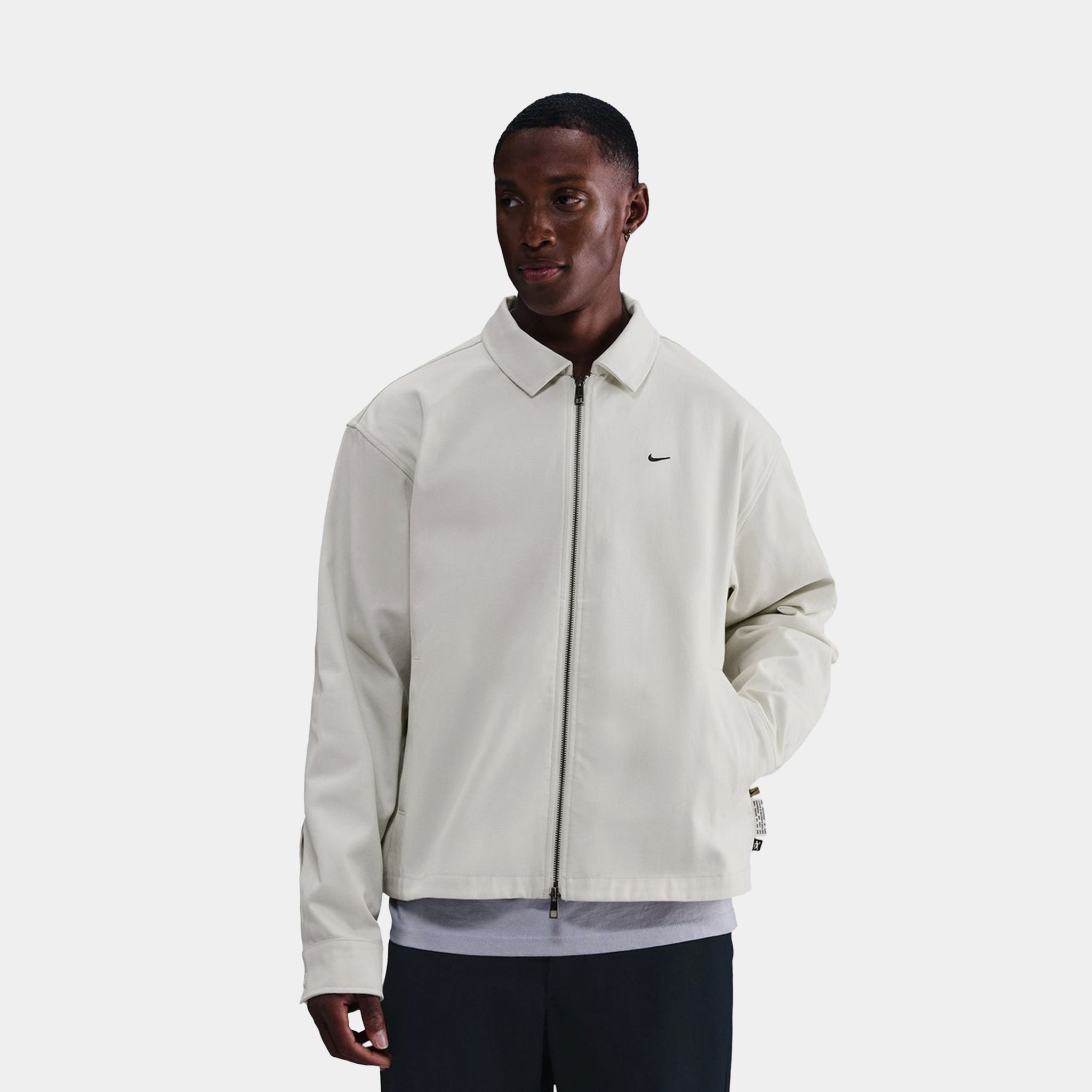 Nike NSW Life Field Mens Jacket Soft Pearl Blue Void HV1328-047 