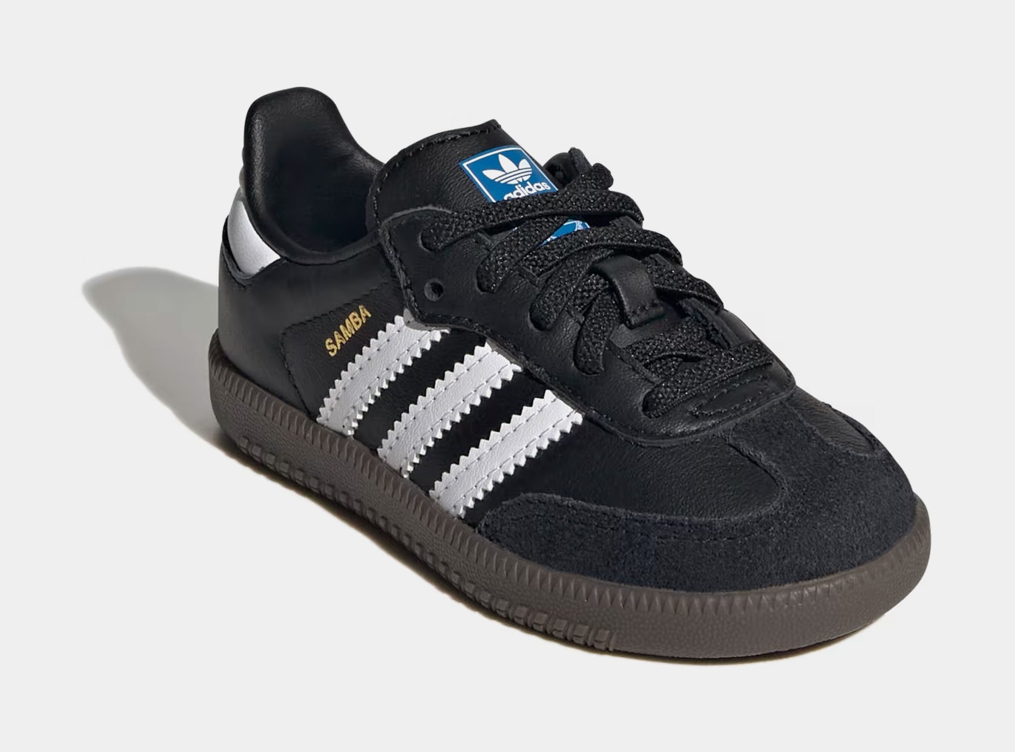 adidas Samba OG 'Core Black Cloud White Gum' Toddler Shoes 10