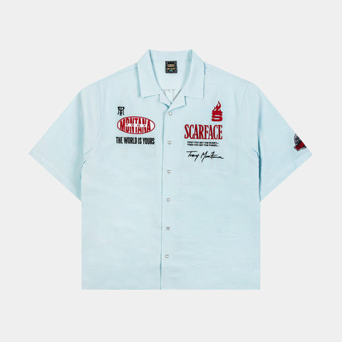 Shoe Palace SP x Scarface MGMT CO Button Up Mens Short Sleeve