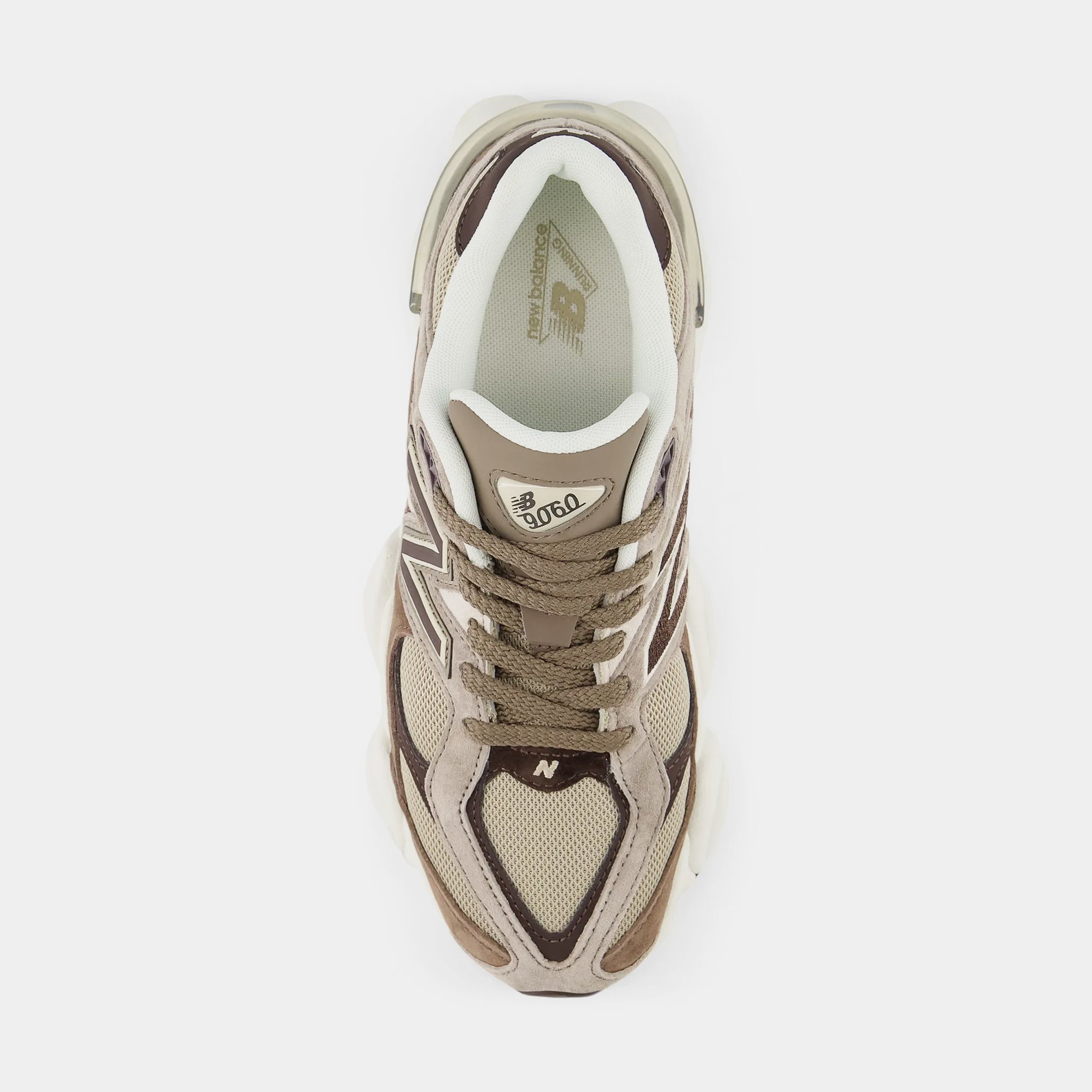 New Balance 9060 Mens Lifestyle Shoes Thunder Brown Stoneware