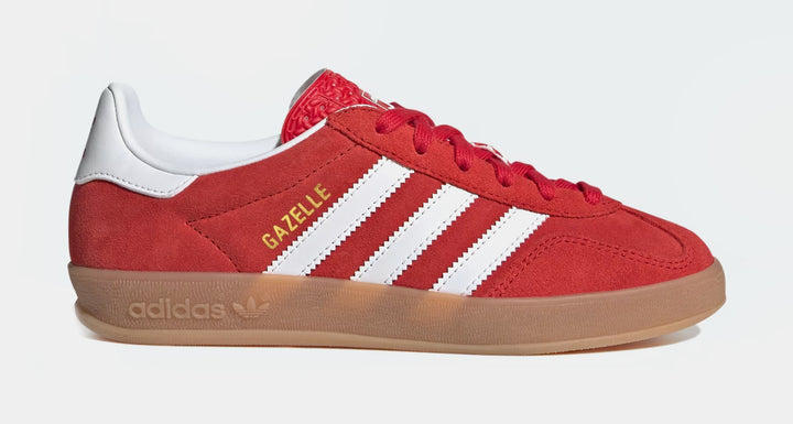 adidas Gazelle Indoor Mens Lifestyle Shoes Better Scarlet Cloud White Gum  JI2063 – Shoe Palace