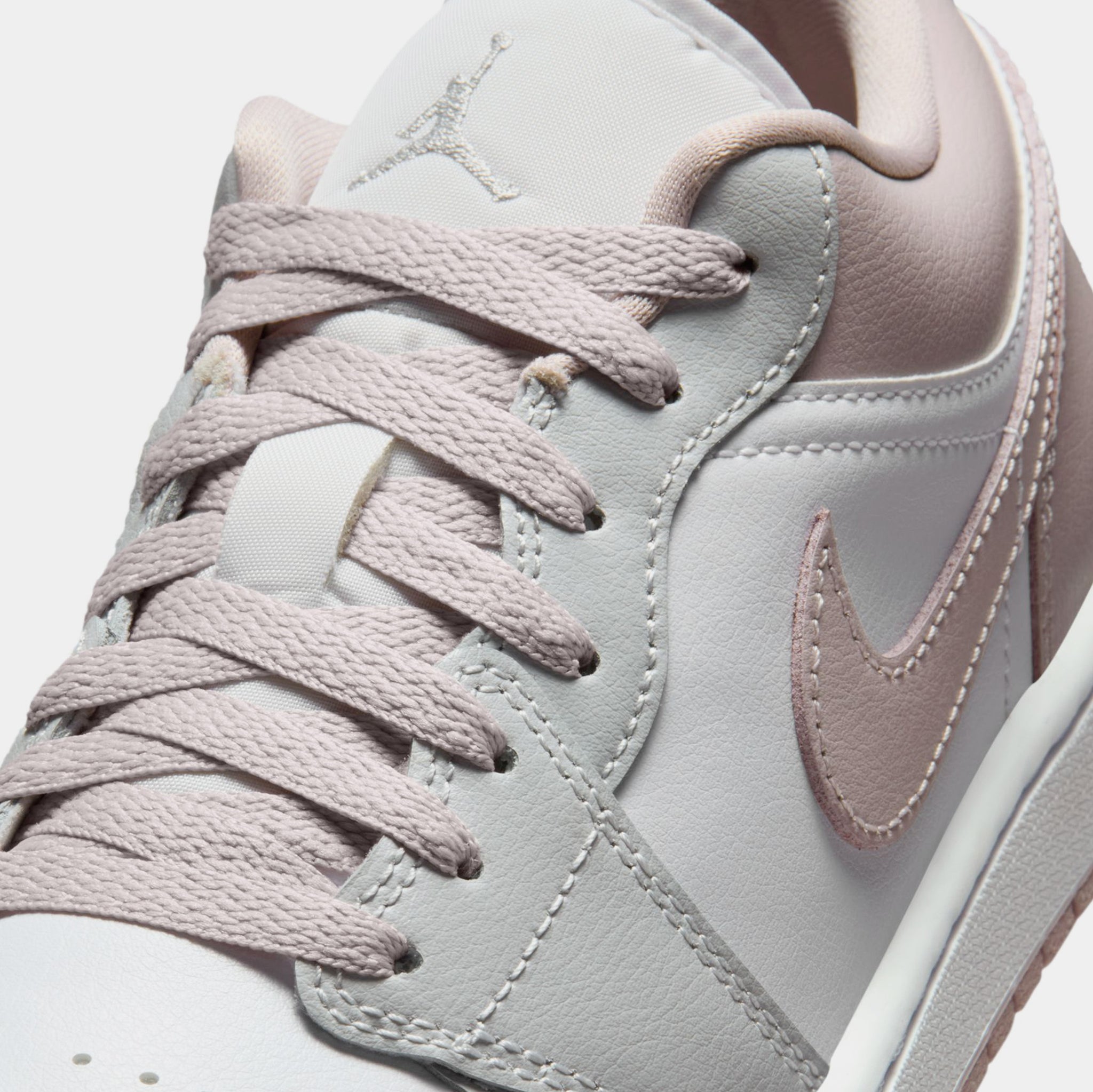 Jordan Air Jordan 1 Low Womens Lifestyle Shoes Particle Rose 