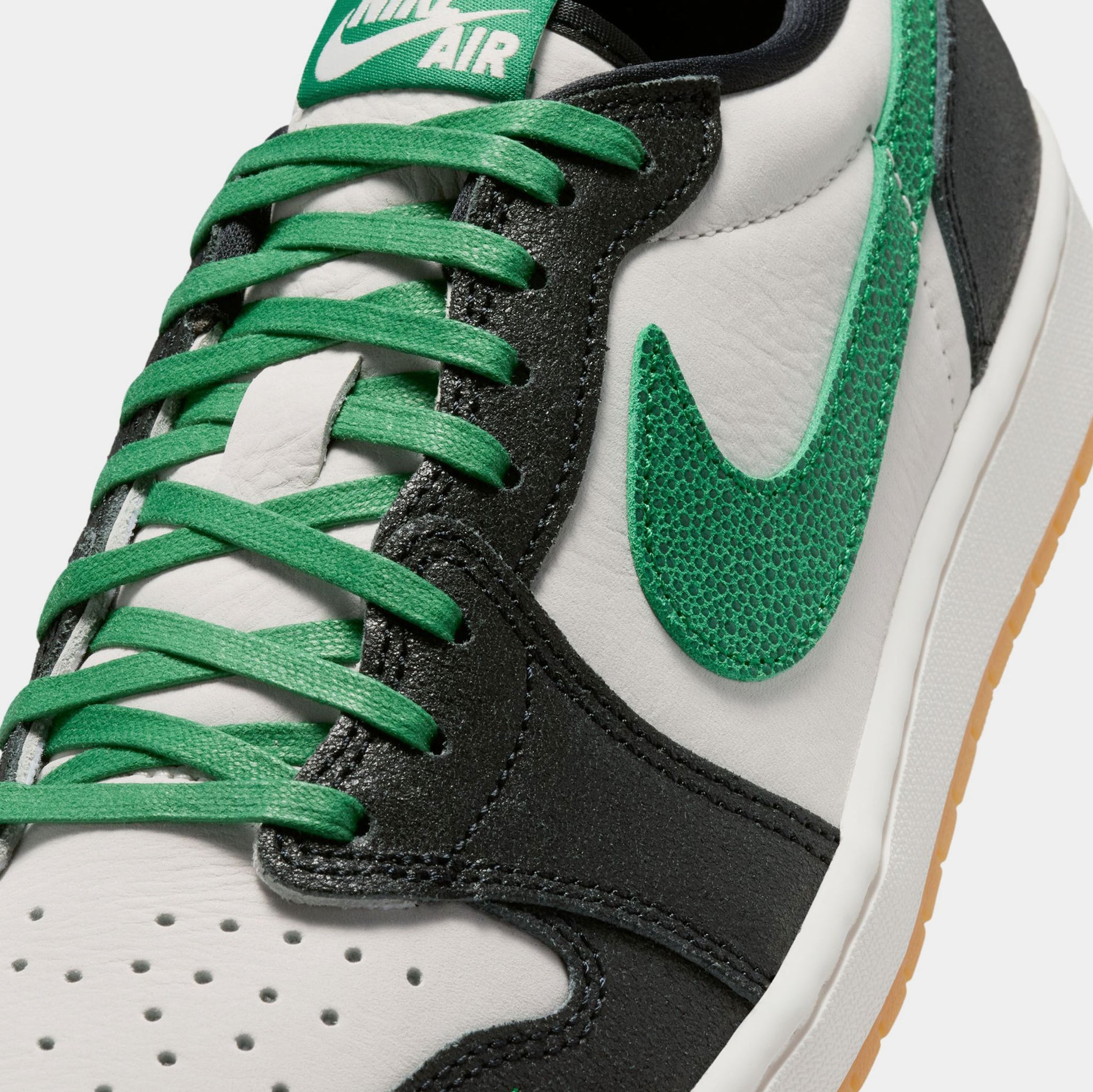 Jordan Air Jordan 1 Retro Low OG Phantom And Pine Green Mens