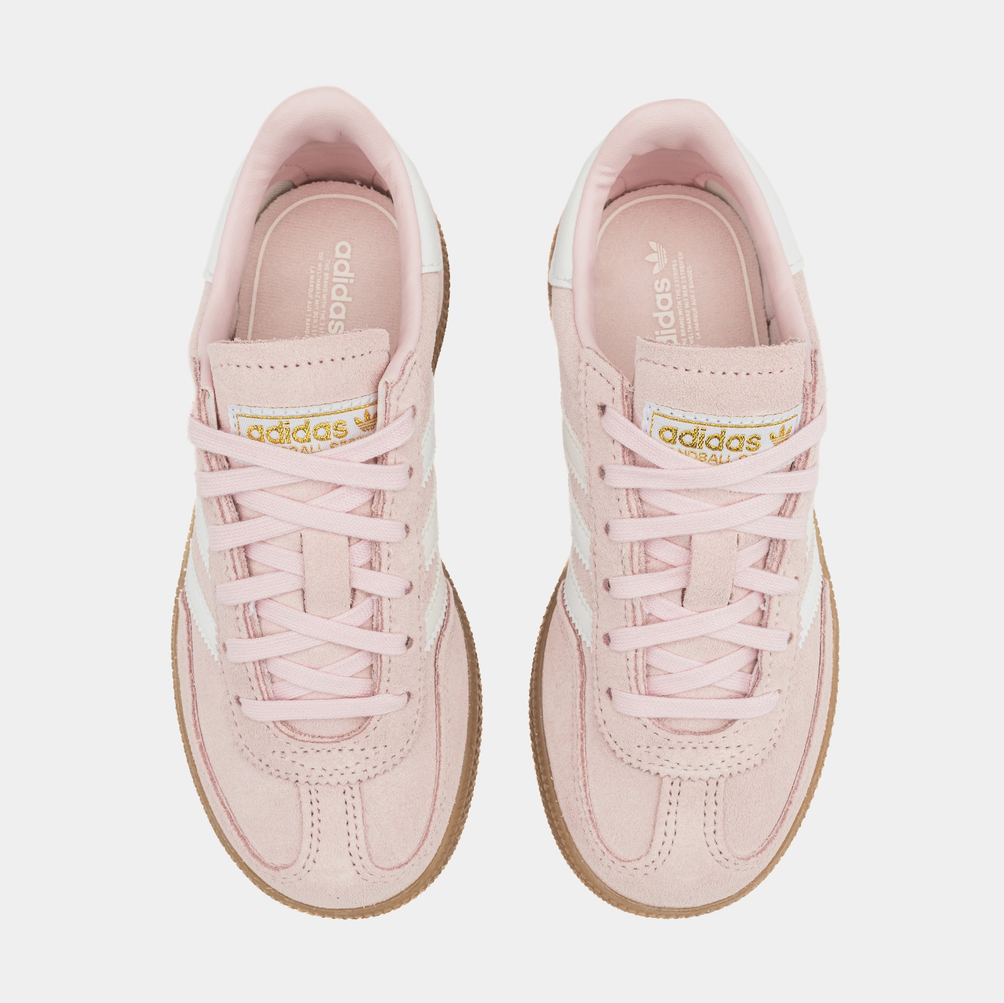 adidas Handball Spezial Preschool Lifestyle Shoes Pink White JR2103 – Shoe  Palace