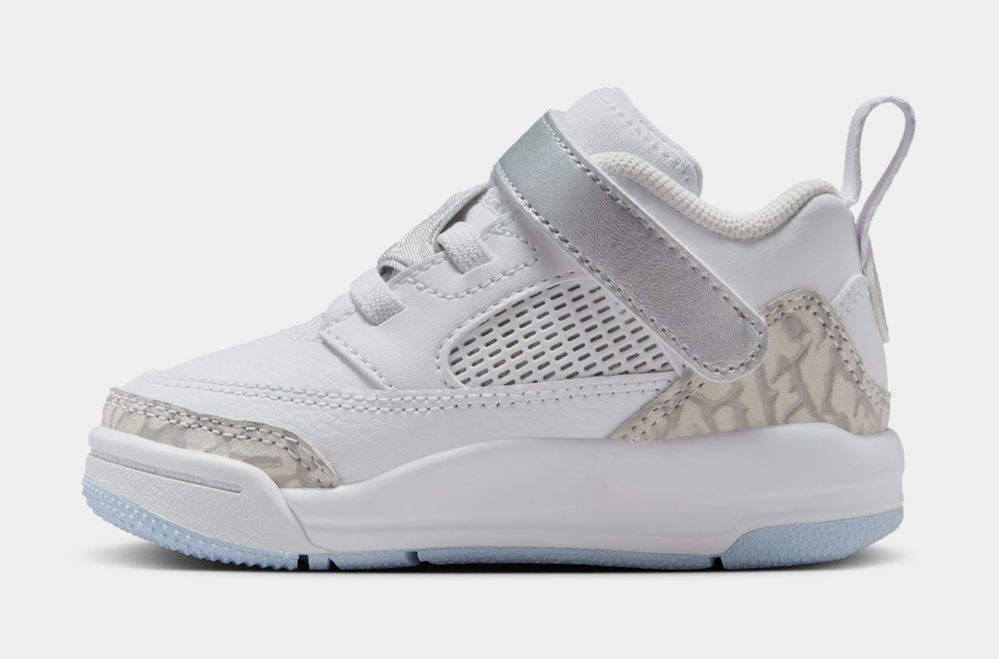 Jordan Athletic Shoes in White and Gray Air Jordan 1 Mid SE Men main image 2