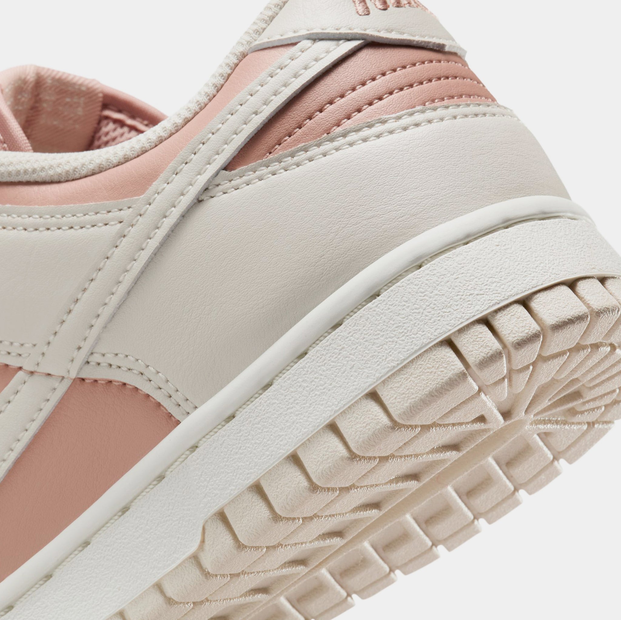 Nike Dunk Low Womens Lifestyle Shoes Particloe Pink Light Orewood - Main Image