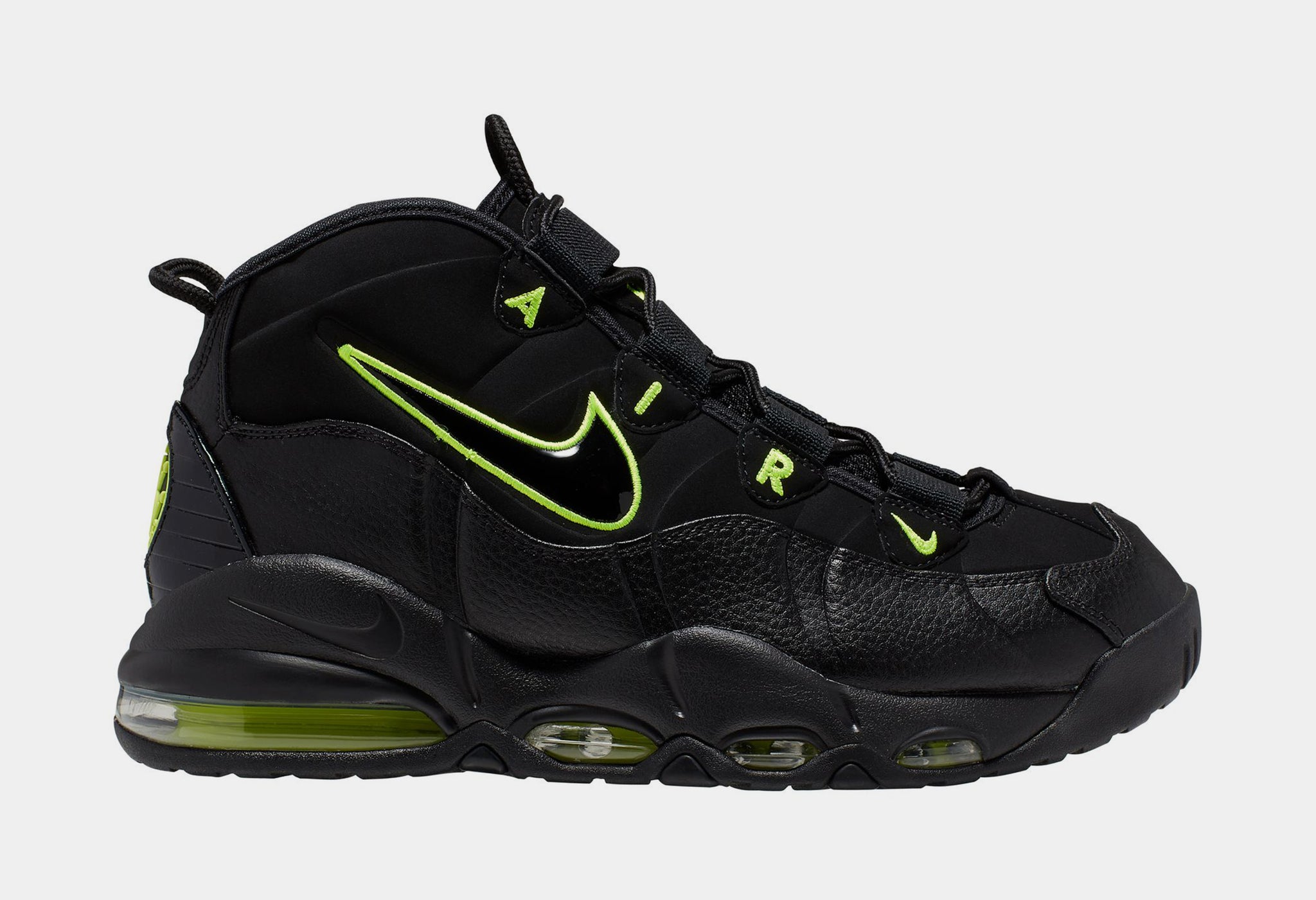 Nike Uptempo 95 - Black Volt Nike Air Max Uptempo 95 Black Volt Green UK 8.5 US 9.5 EUR  main image 3