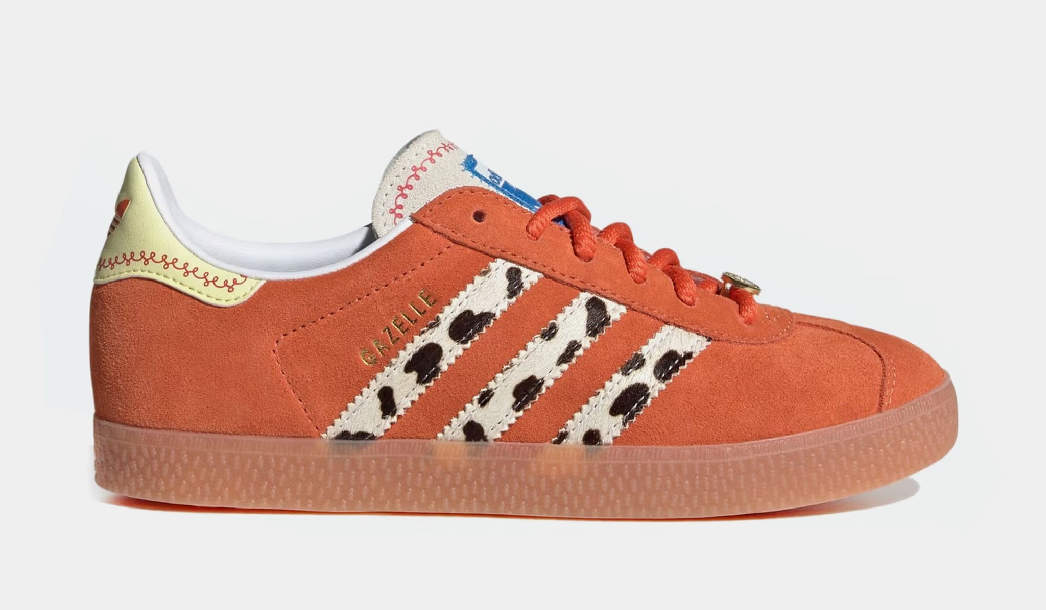 adidas Toy Story x Gazelle Grade School Lifestyle Shoes Orange Yellow  JI0073 – Shoe Palace