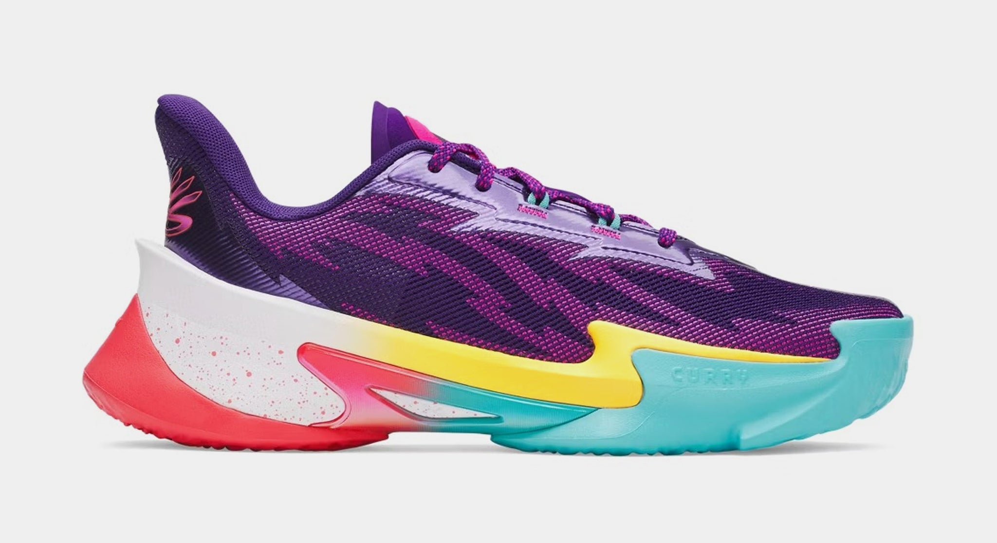 Under Armour Curry Series 7 World Tour Mens Basketball Shoes