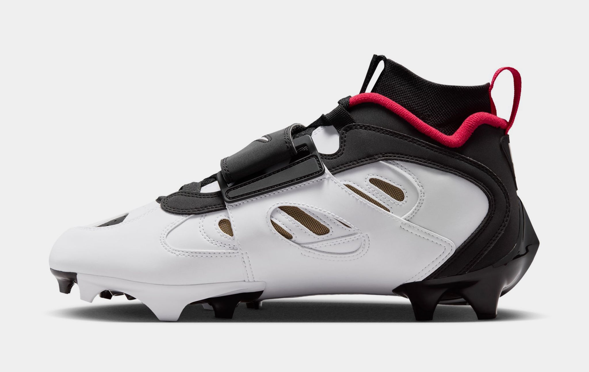 Nike Diamond Turf 2 Mens Training Cleats Black White prime Red