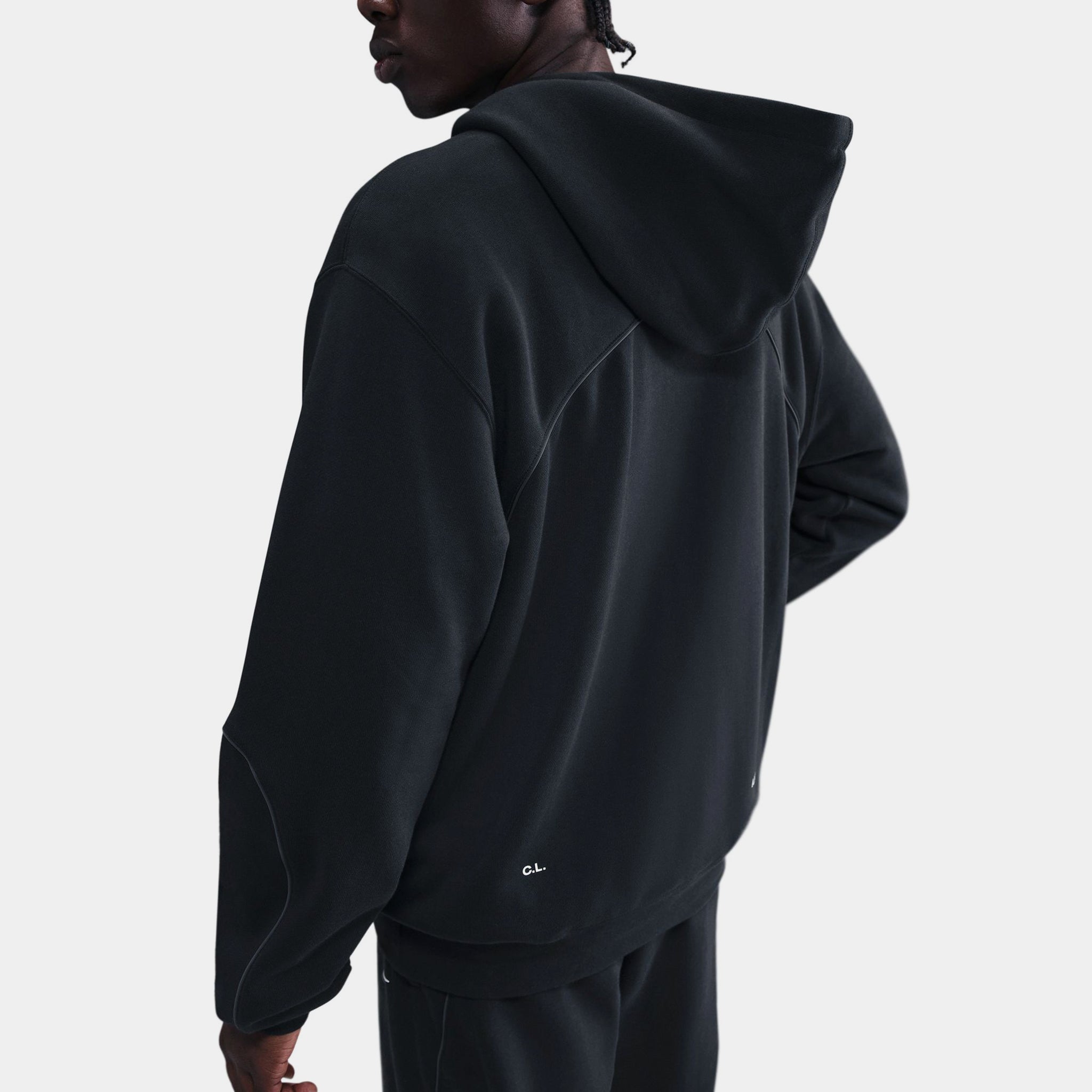 Nike Nocta Fleece CS Mens Hoodie Black White HM5762-010 – Shoe Palace