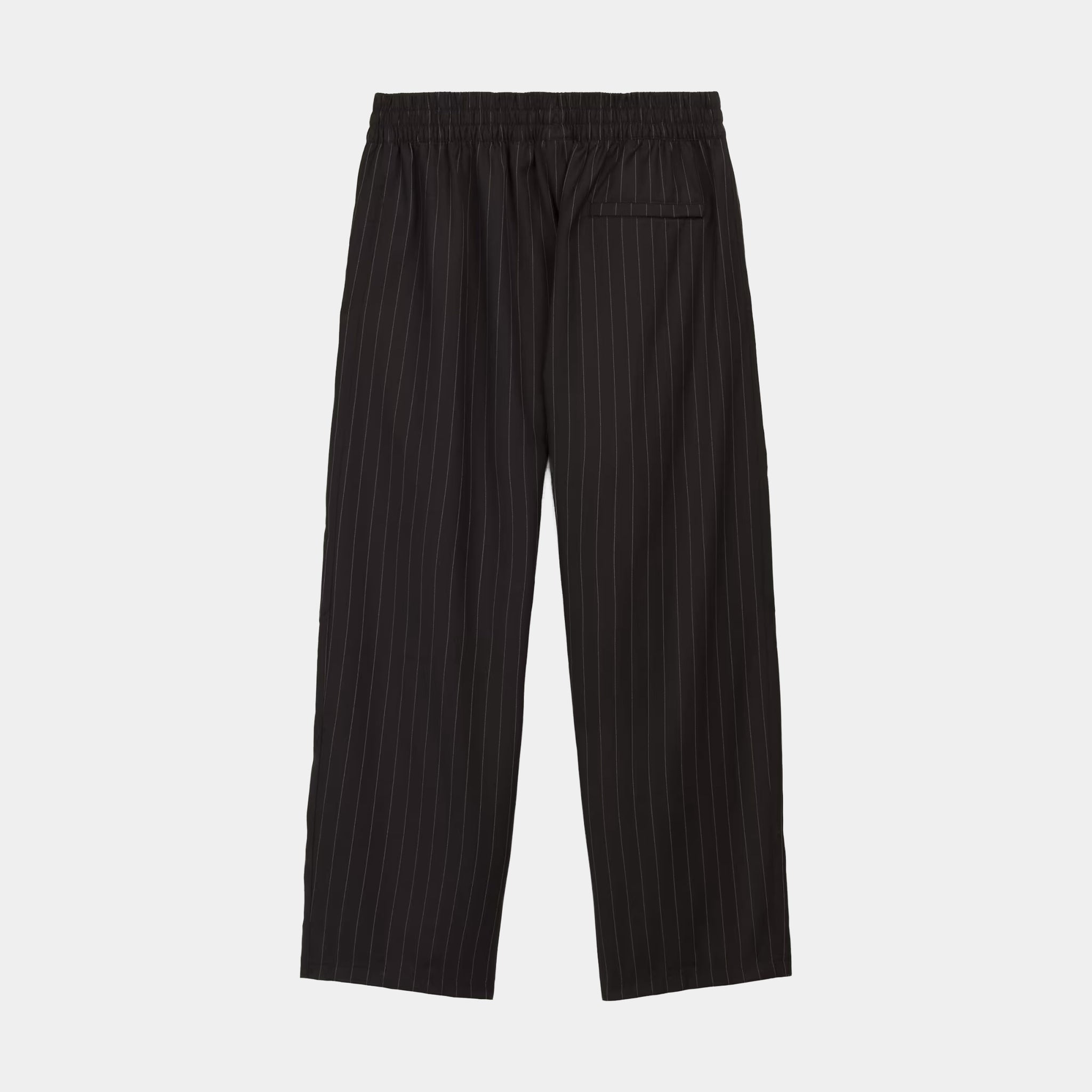 adidas Chavarria Pinstripe Track Mens Pants Black White KR8688