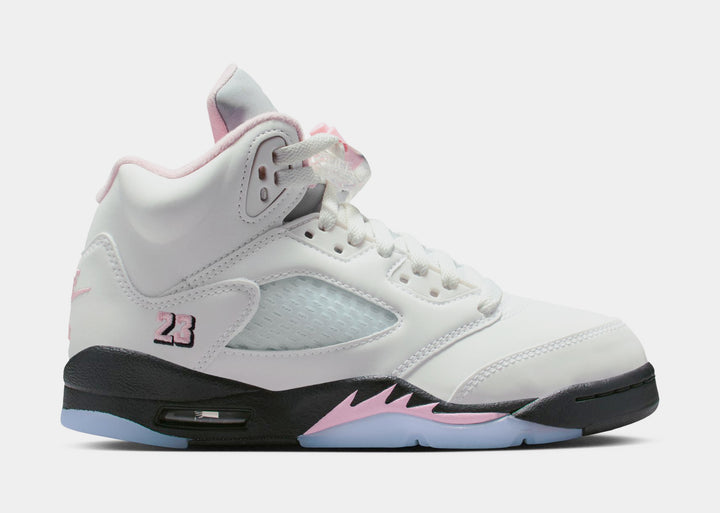 Air Jordan 3 Retro Womens Lifestyle Shoes (Sail/Cement Grey/Metallic Silver)