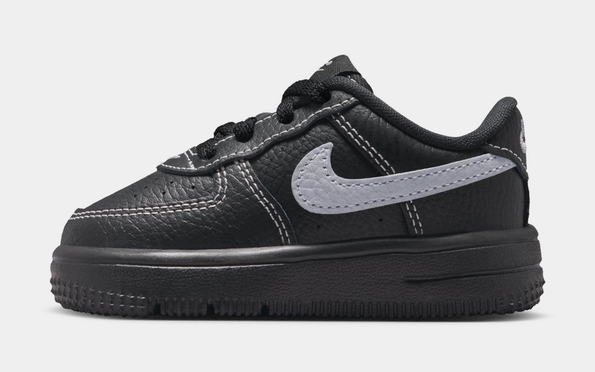 Nike Air Force 1 Low LV8 3 Infant Toddler Lifestyle Shoes Black 