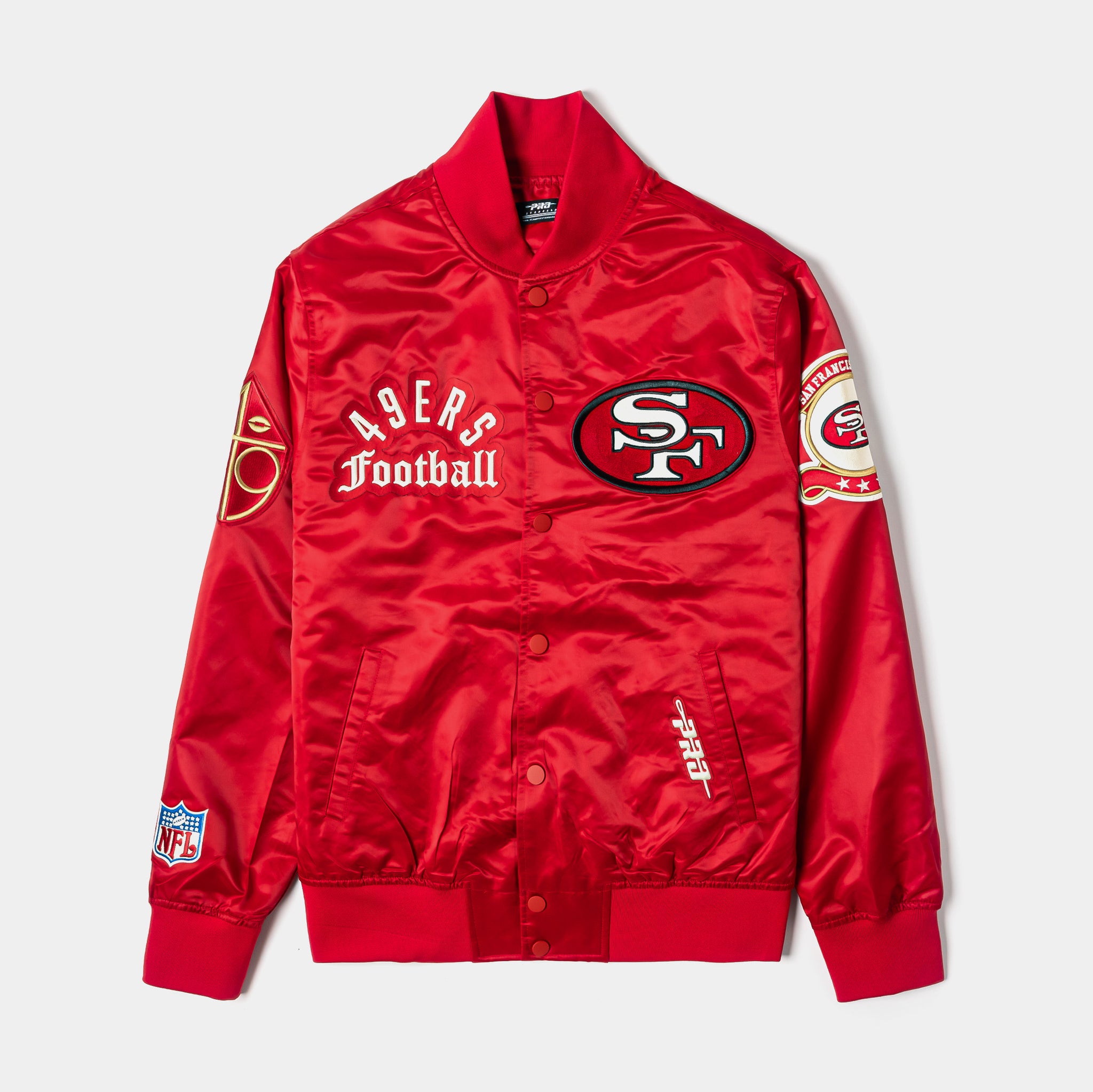 Pro Standard San Francisco 49ers Original Satin Mens Jacket Red