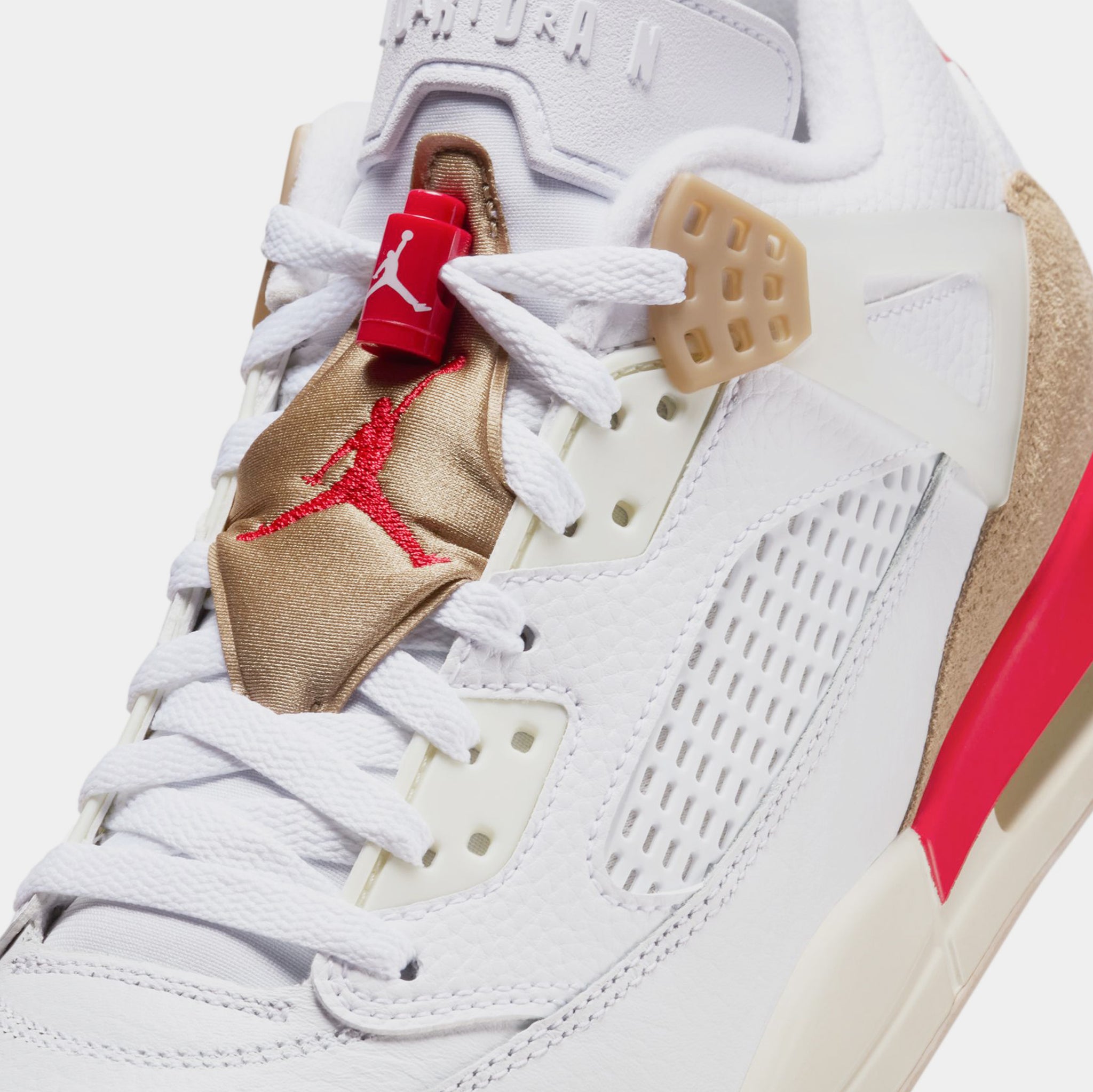 Jordan Off-White/Red Spizike Low sneakers Jordan JORDAN SPIZIKE LOW UNISEX - Trainers - off white/red  main image 3