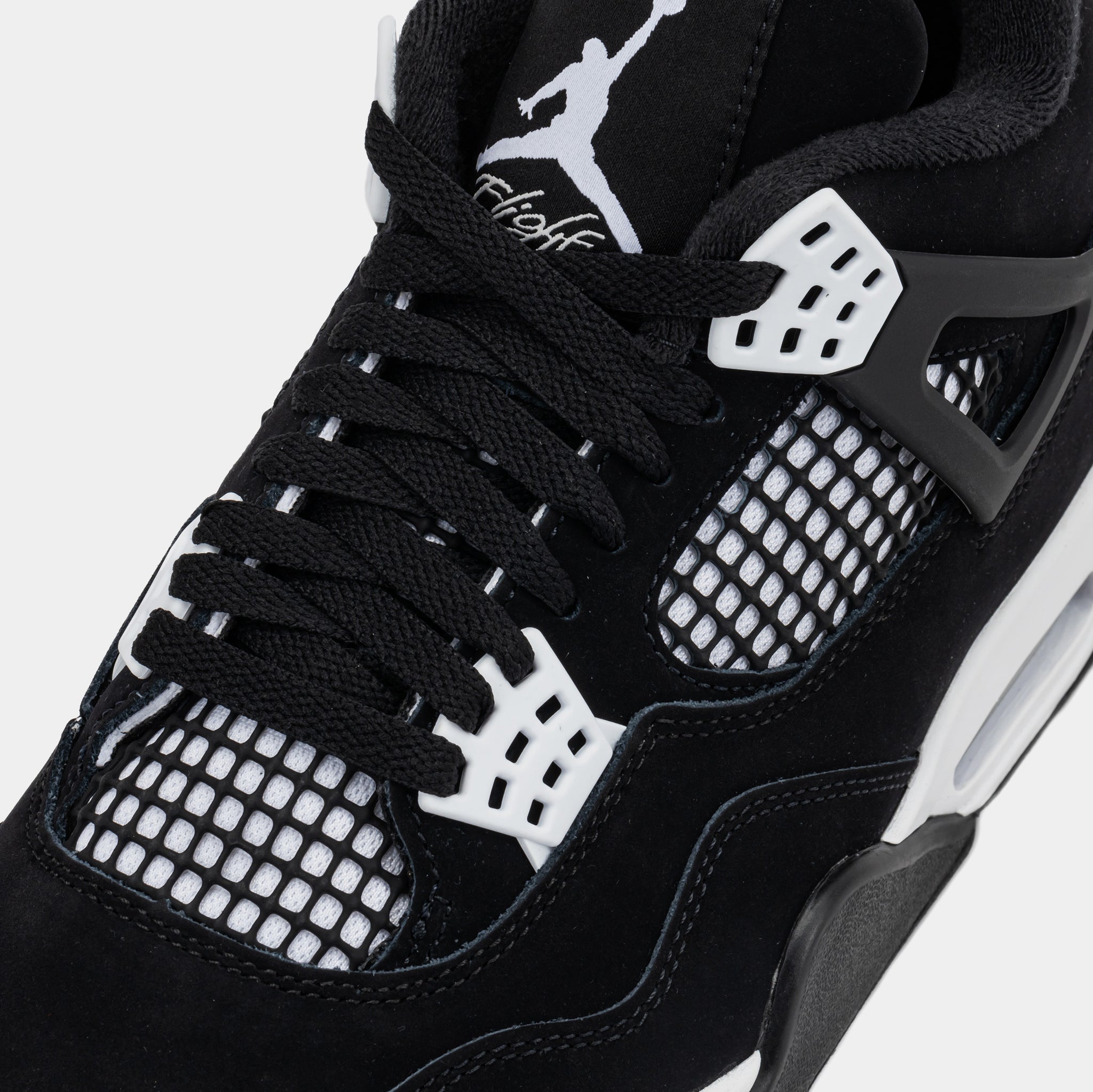 Jordan Air Jordan 4 Retro White Thunder Grade School Lifestyle Shoes