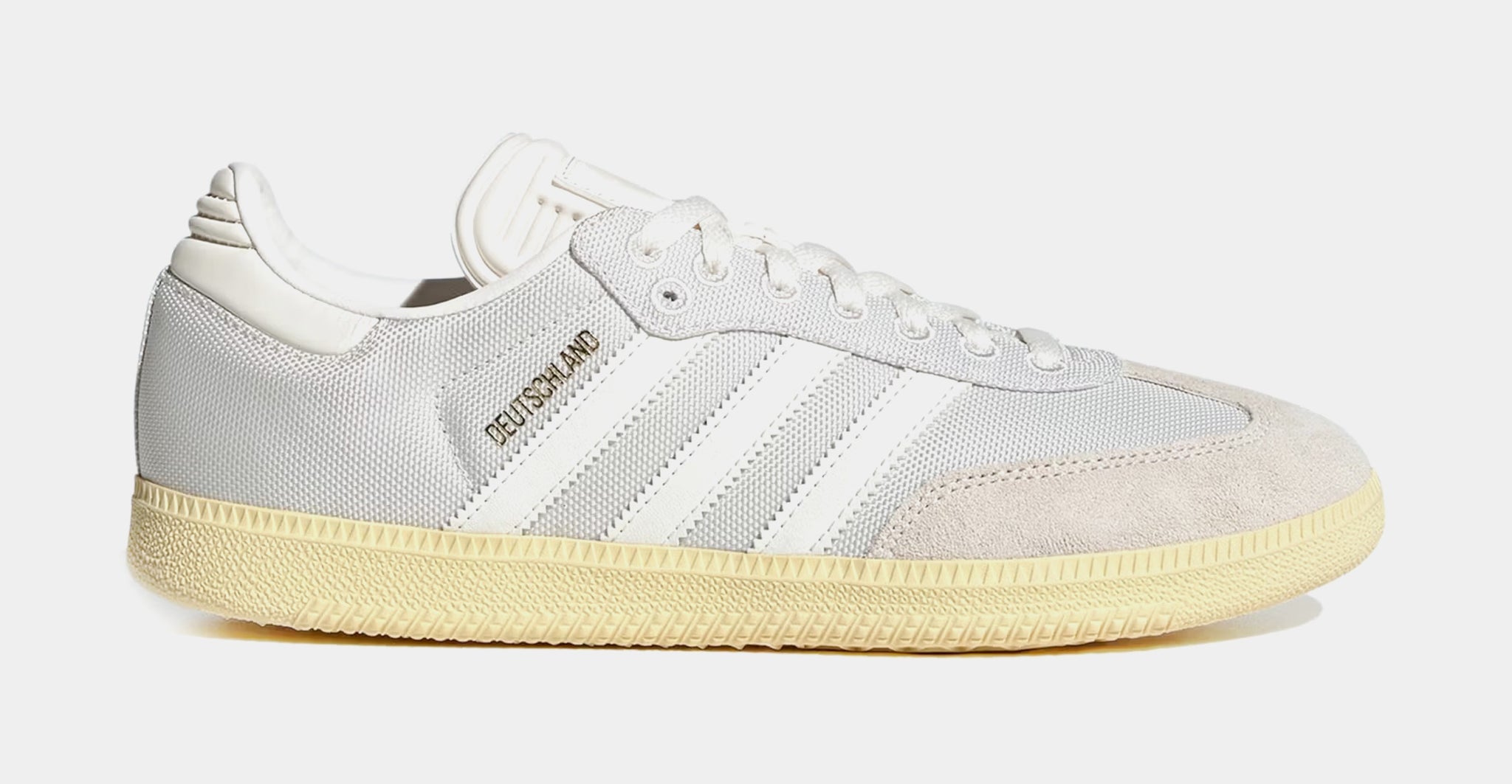 adidas Samba OG Germany Mens Lifestyle Shoes Cloud White Off White