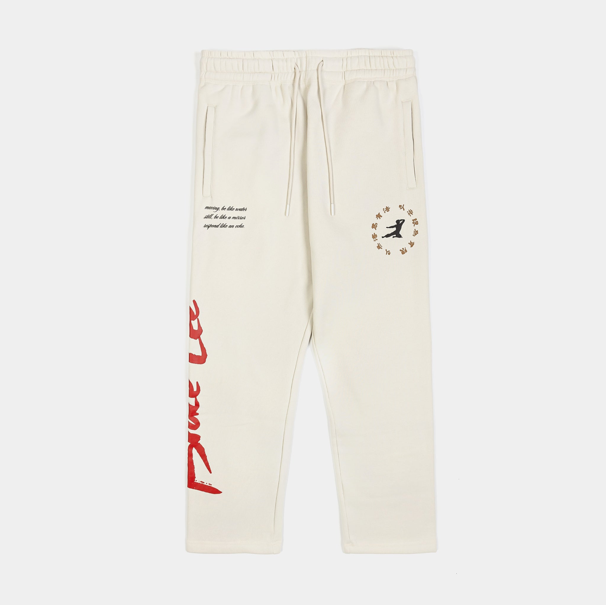 SP x Bruce Lee Icon Joggers Mens Pants (Off White/Tan)
