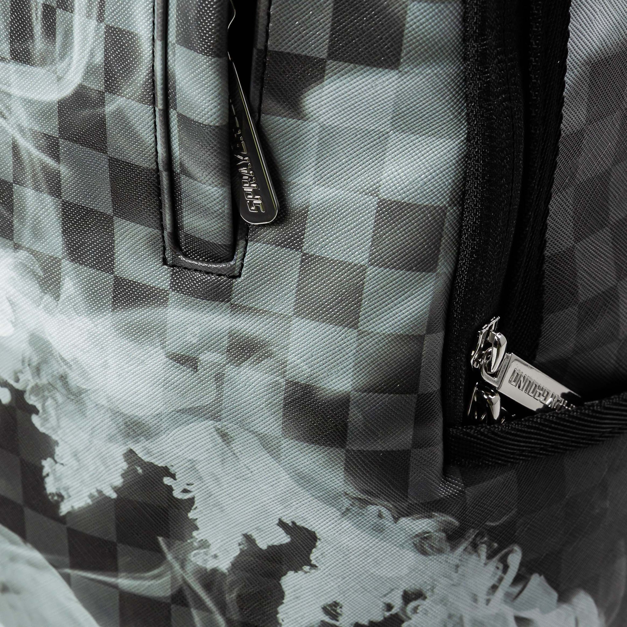 Sprayground Sip N' Smoke Mens Backpack Black White 910B8182NSZ