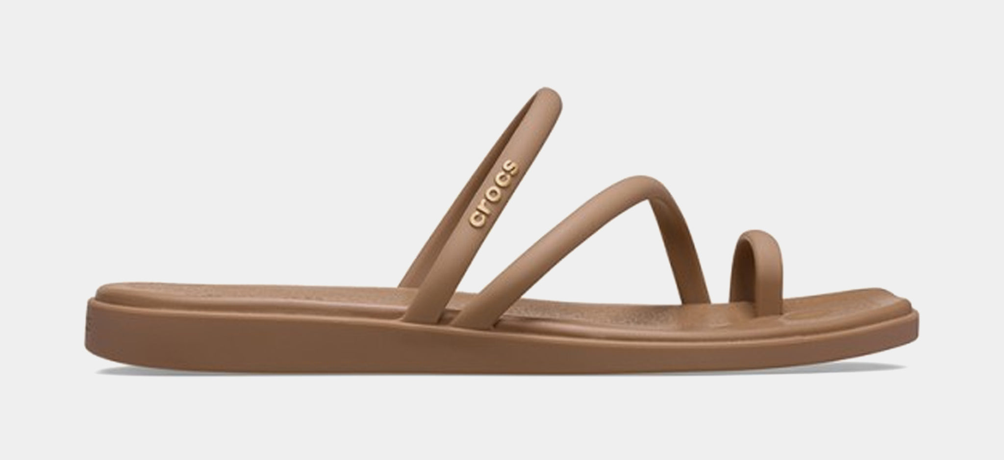 Crocs Miami Toe Loop Womens Sandals Milk Chocolate 209862-2JJ 
