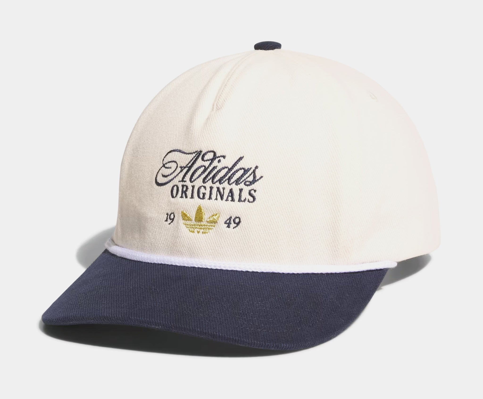 adidas Masterpiece Strapback Hat, Wonder White-Night Indigo