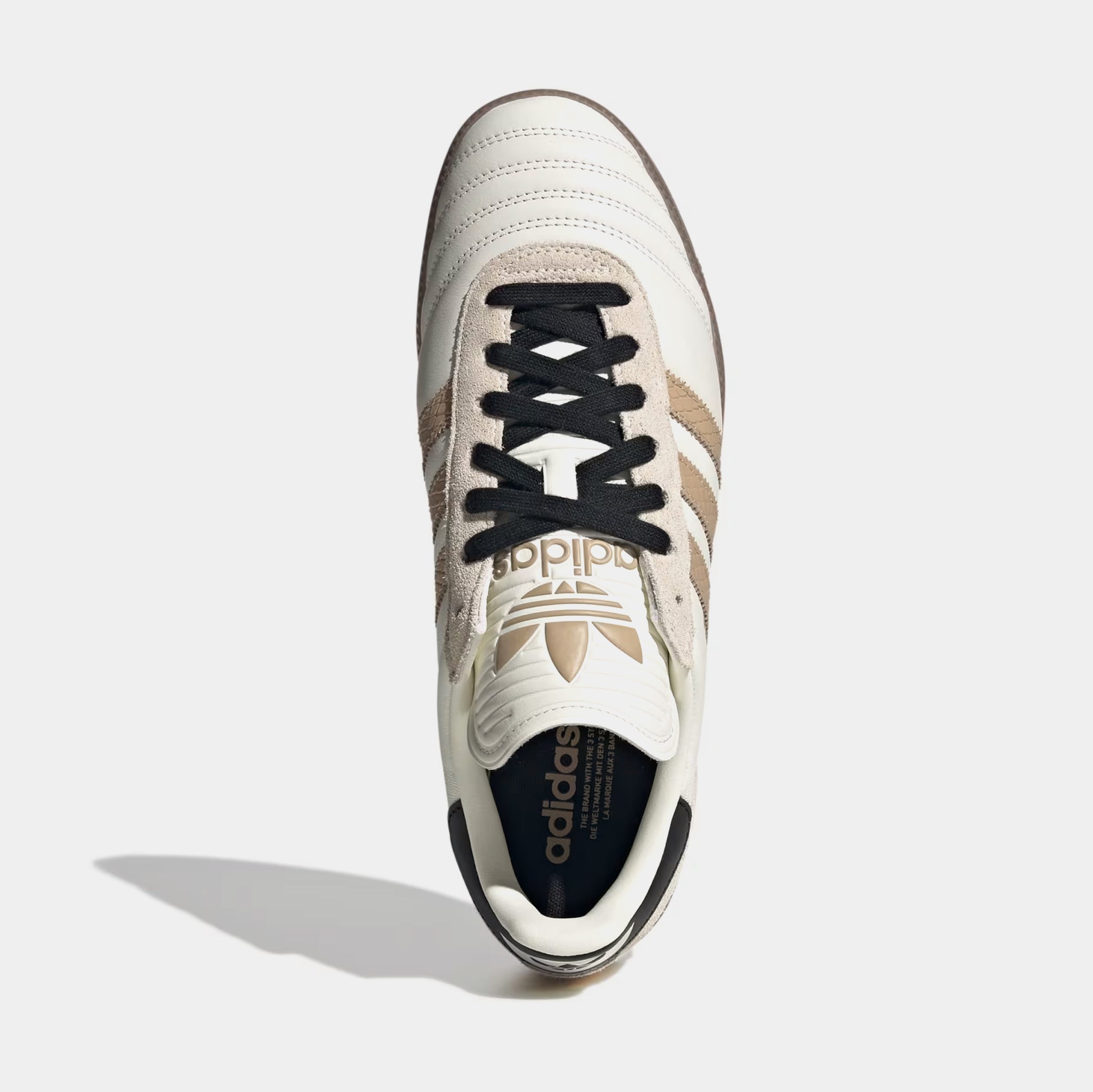 adidas Samba OG Mens Lifestyle Shoes Off White Magic Beige Core